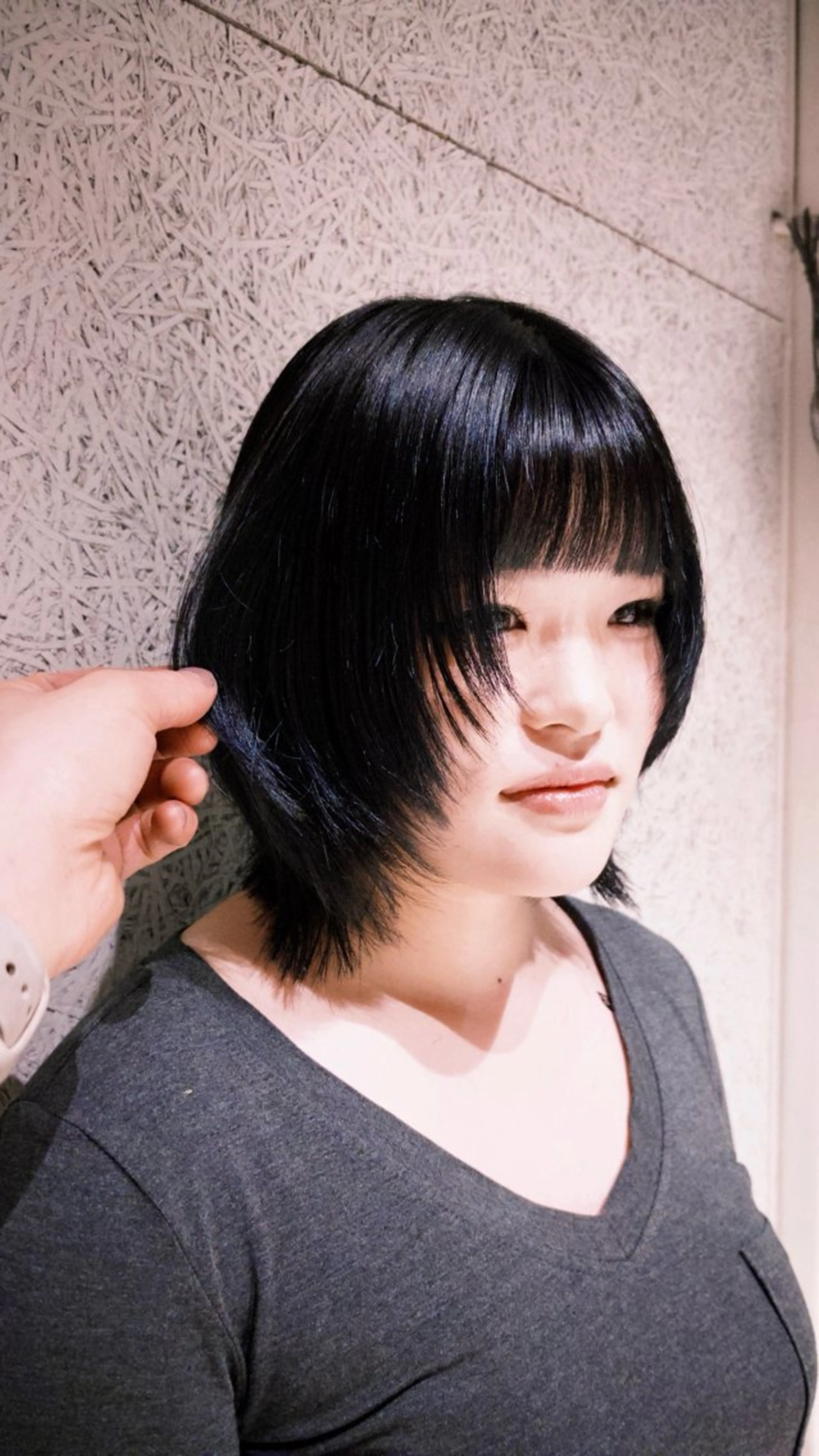 ミディアム カラー iki所属・パーマstyle てるてるのヘアスタイル