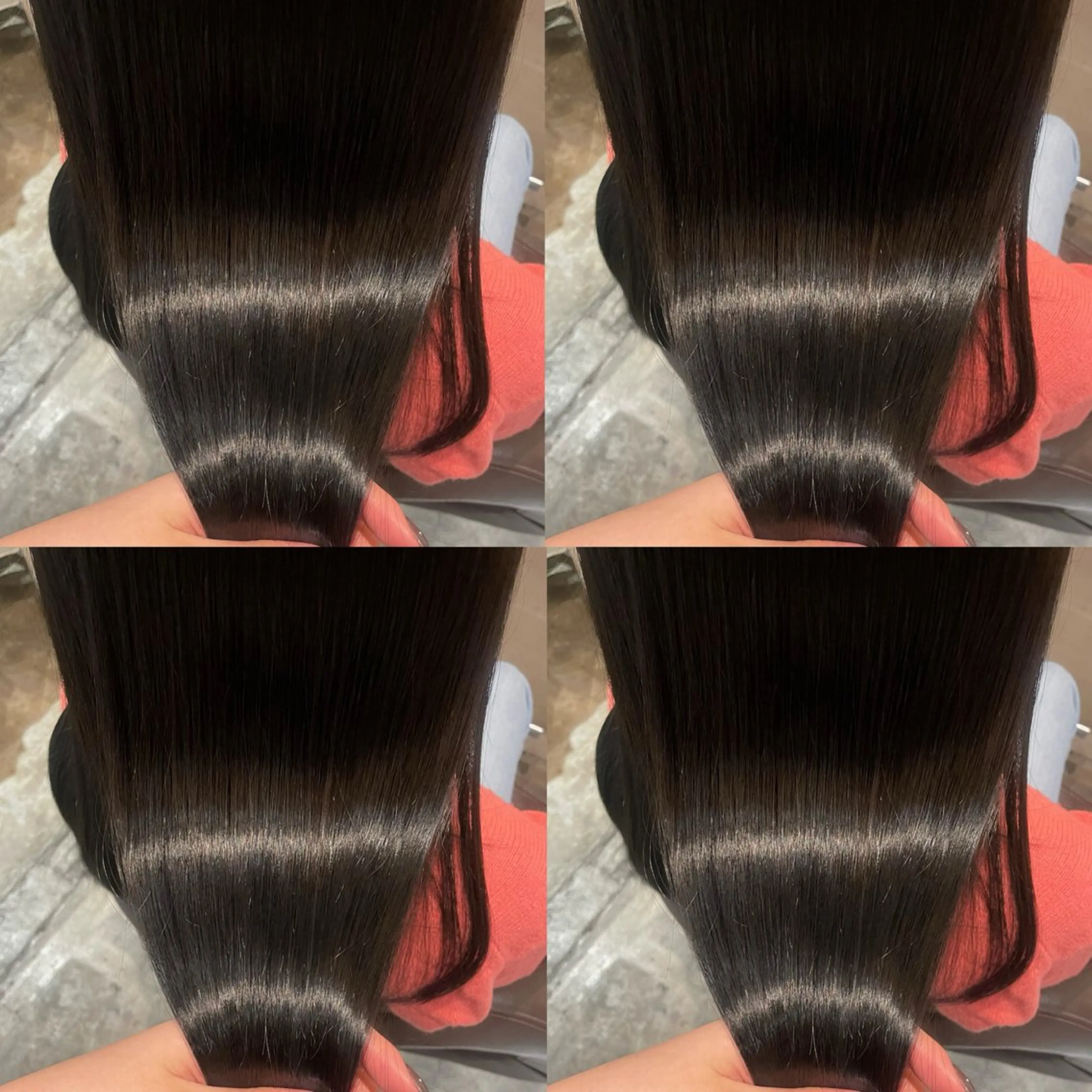 セミロング カラー 大人可愛い韓国ヘア きららのヘアスタイル