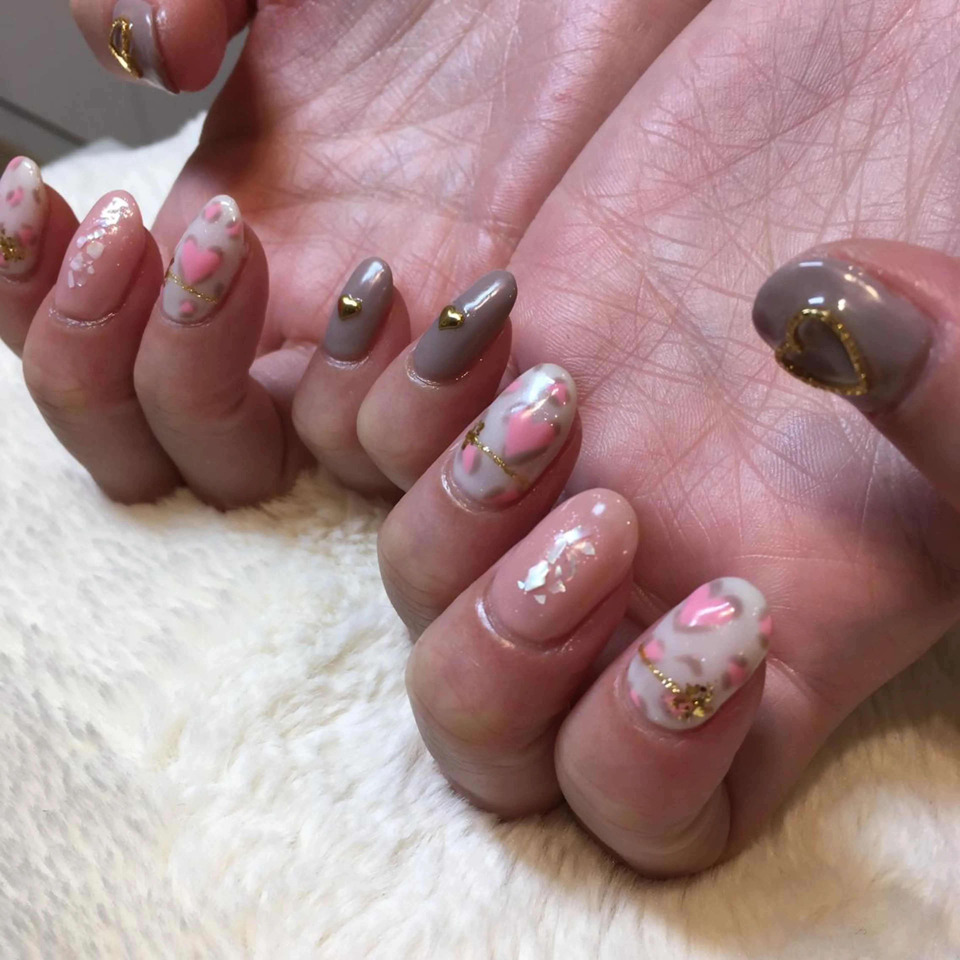 ネイル バレンタイン ハンドネイル ☆ KAYOKO ☆のネイルデザイン