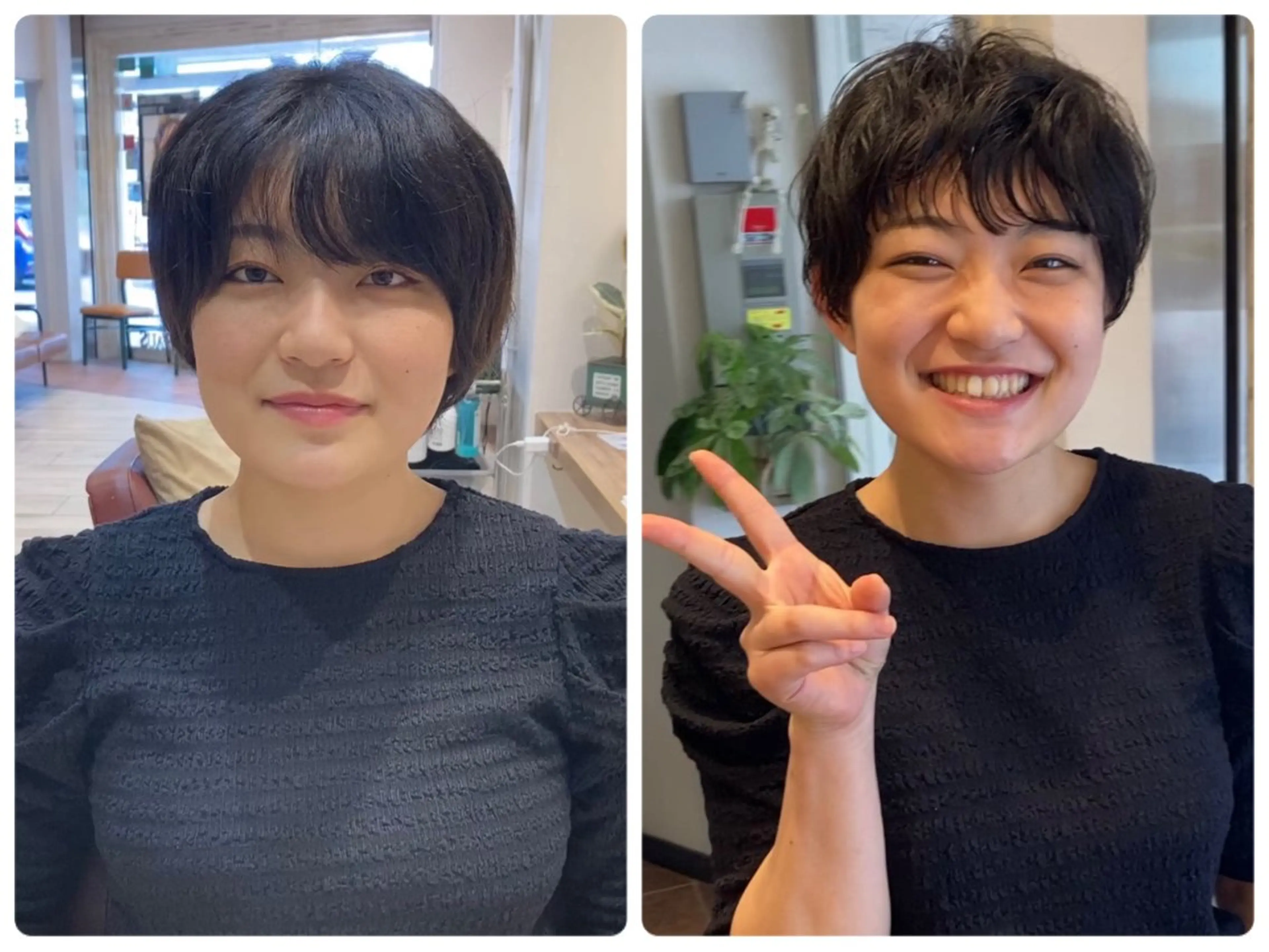 ショート 白髪ぼかしハイライト 着付けヘアアレンジのその他イメージ