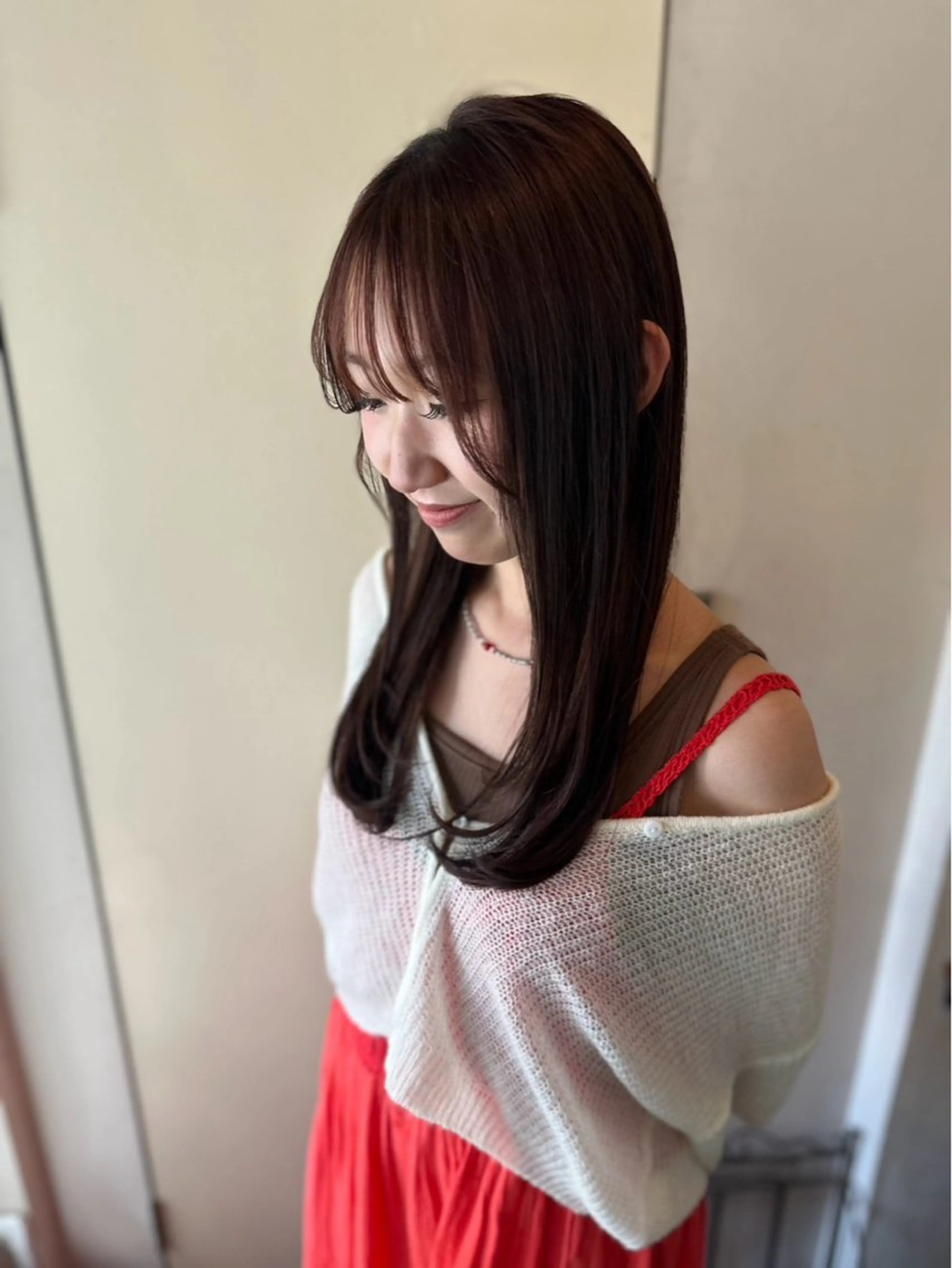 セミロング HAPPY VERY所属・宮澤 紅羽のヘアスタイル