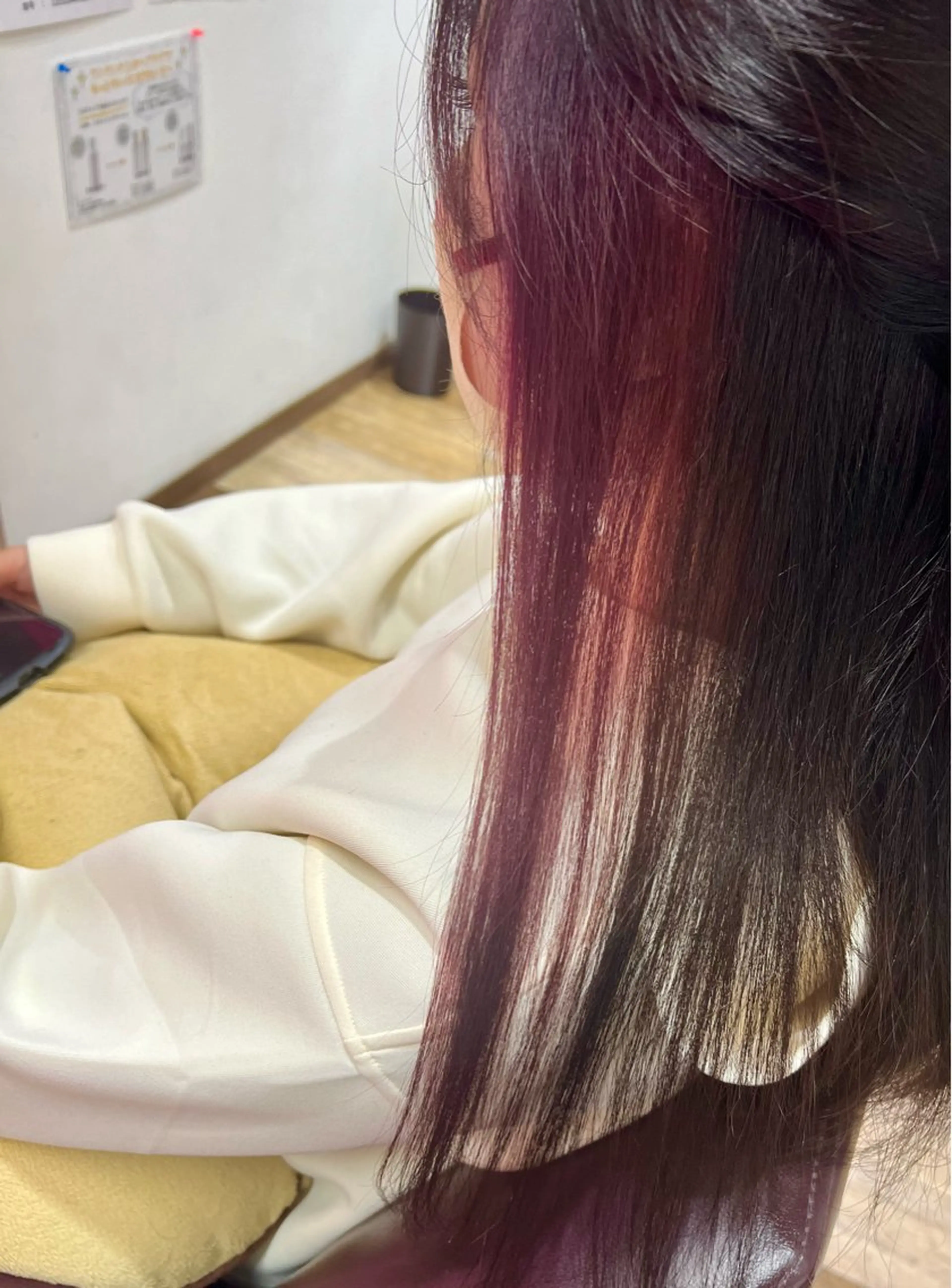 ロング ヘアカラー トリートメント HAIR BEAUTY Plaser所属・透明感カラー🕊️✨ Mayu🦮🩶のヘアスタイル