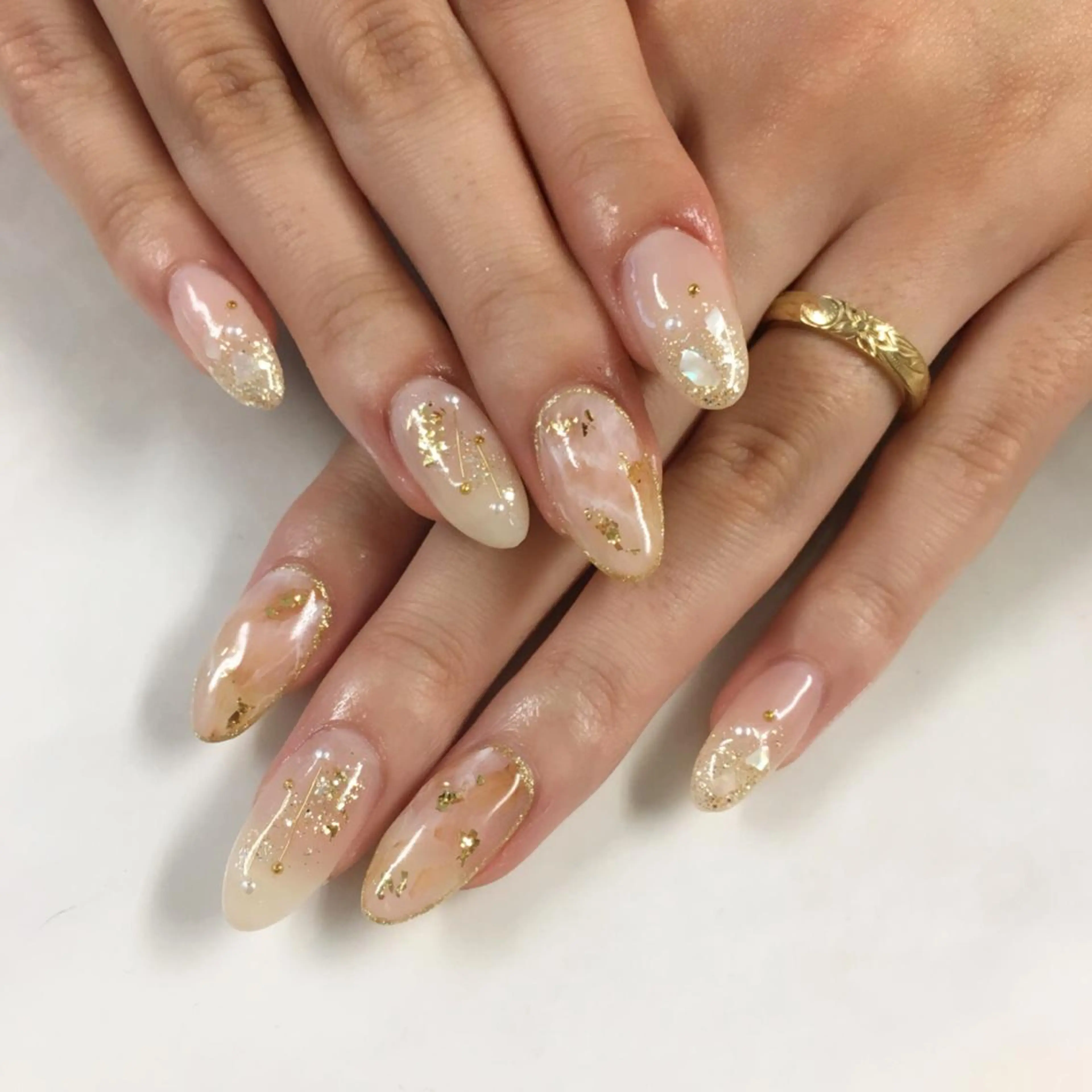ネイル スカルプネイル SHINE NAILのネイルデザイン