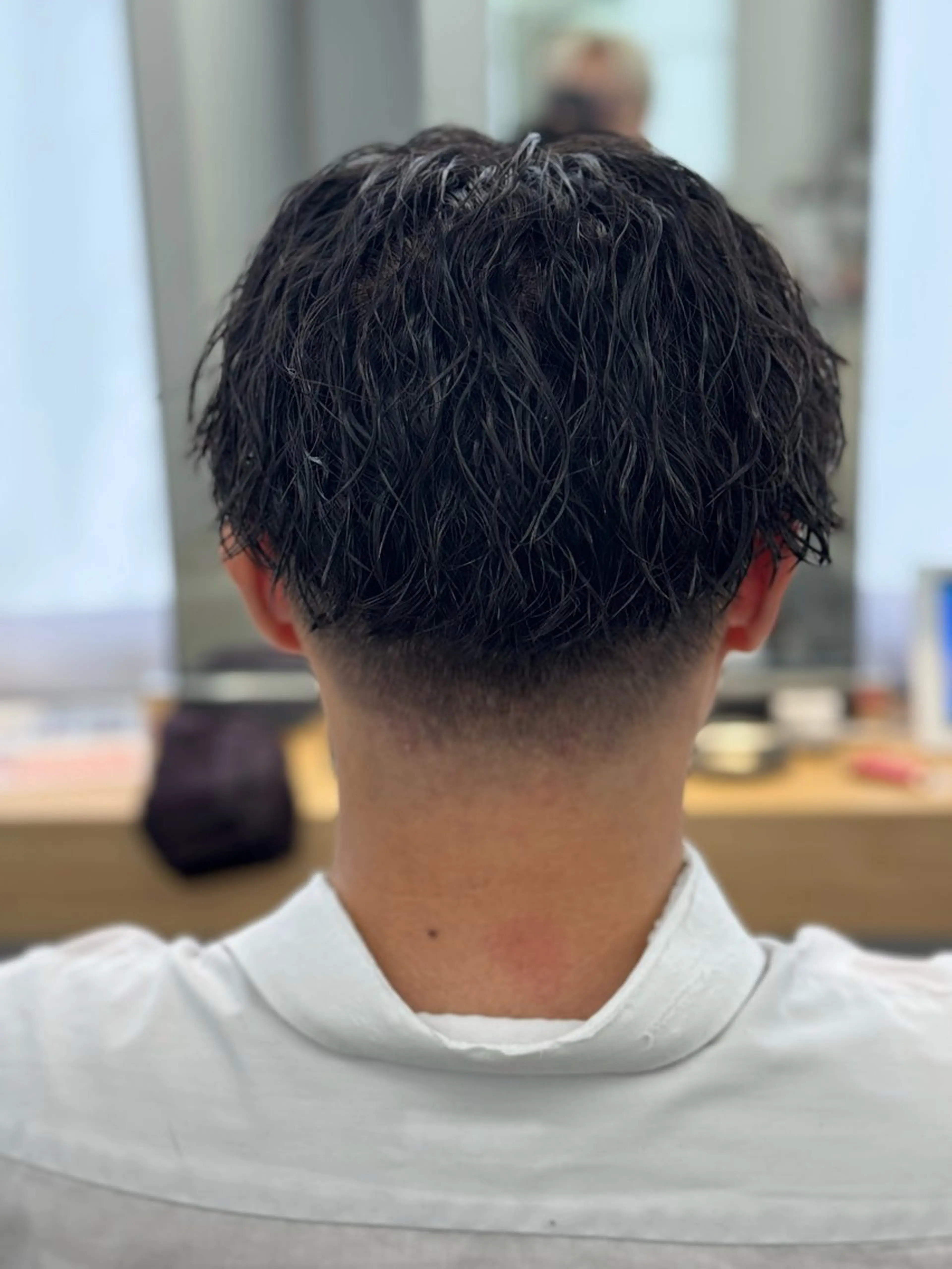 メンズ カット パーマ 🔥フェードパーマ NO.1/LEO🔥のヘアスタイル