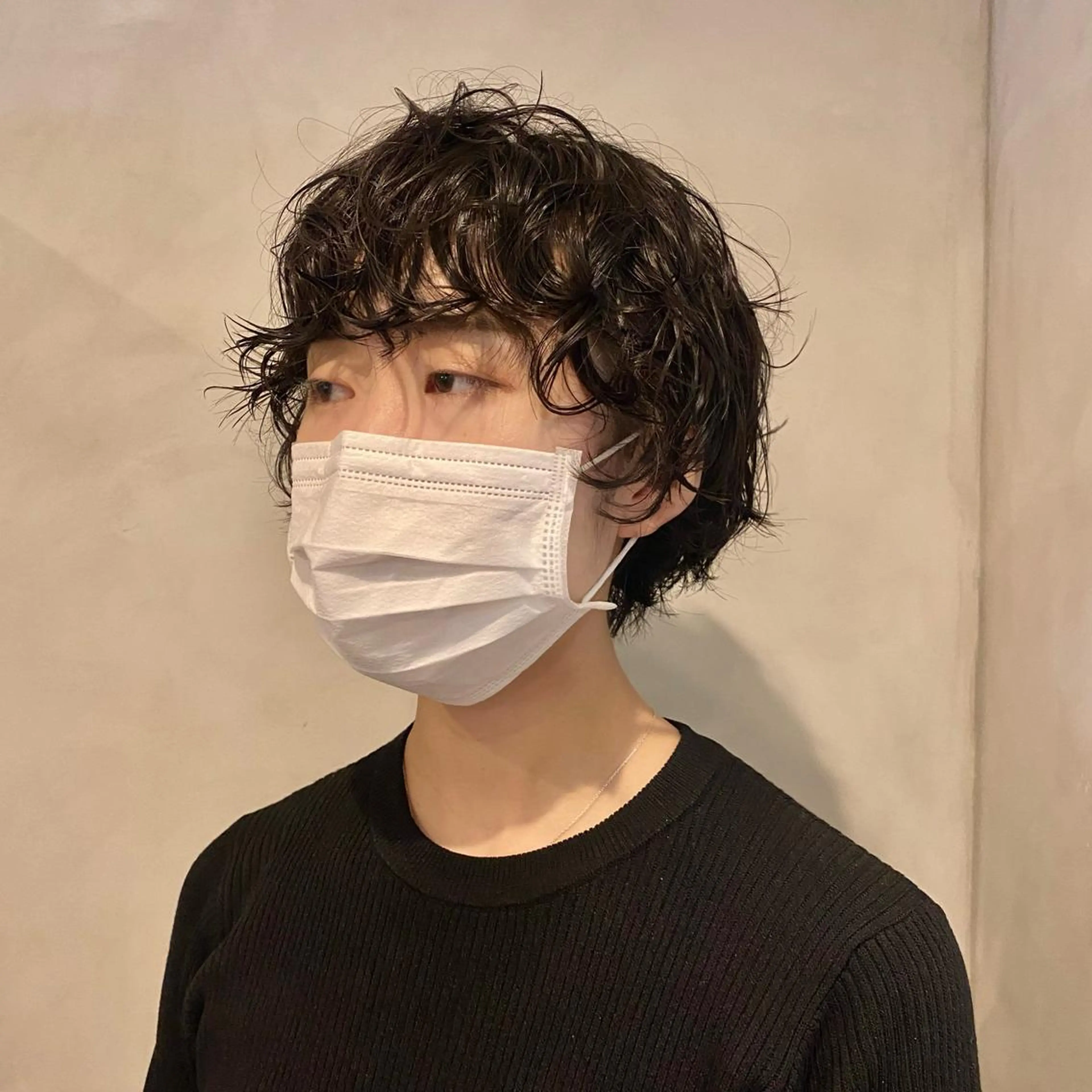 ショート パーマ ショートヘア Aust hair Stella新宿所属・Yuki☺︎パーマ レイヤーカットウルフのヘアスタイル