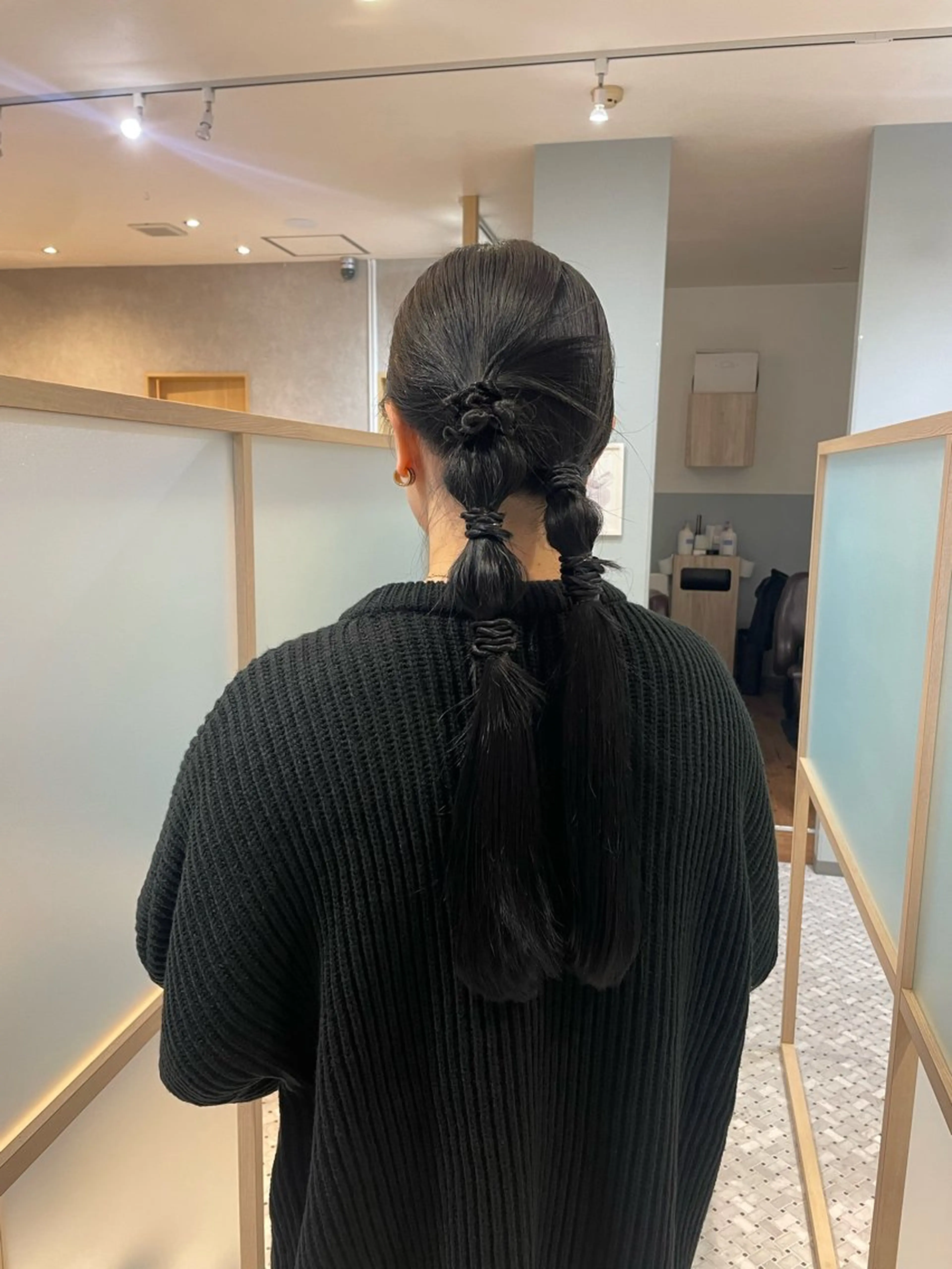 ロング 女性スタイリスト専門サロン Zina 天神西通り所属・艶髪韓国ヘア MANAMI🎀のヘアスタイル