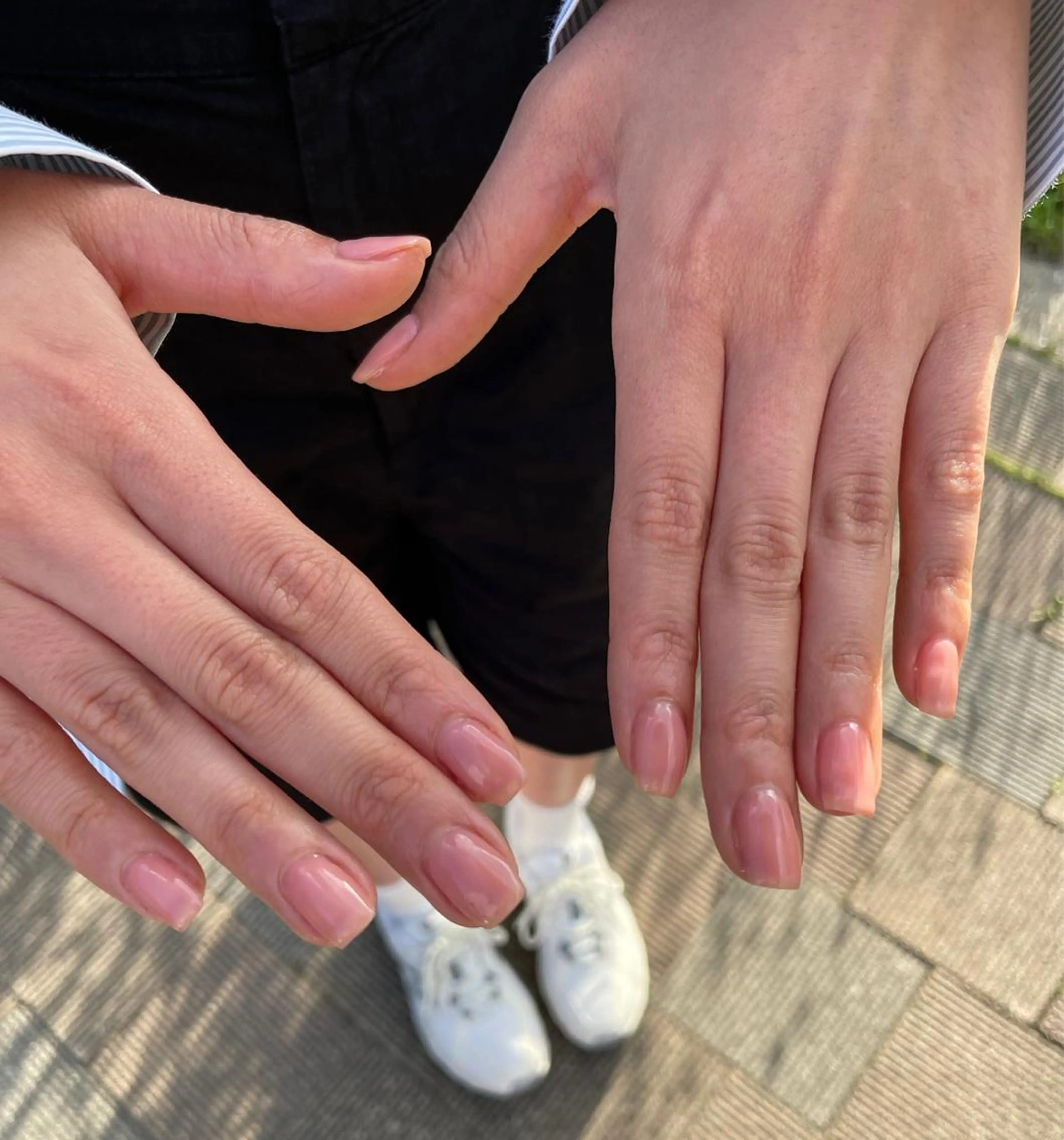 ネイル オフィスネイル ワンカラーネイル ピンク ハンドネイル Nail salon Betty❤︎のネイルデザイン