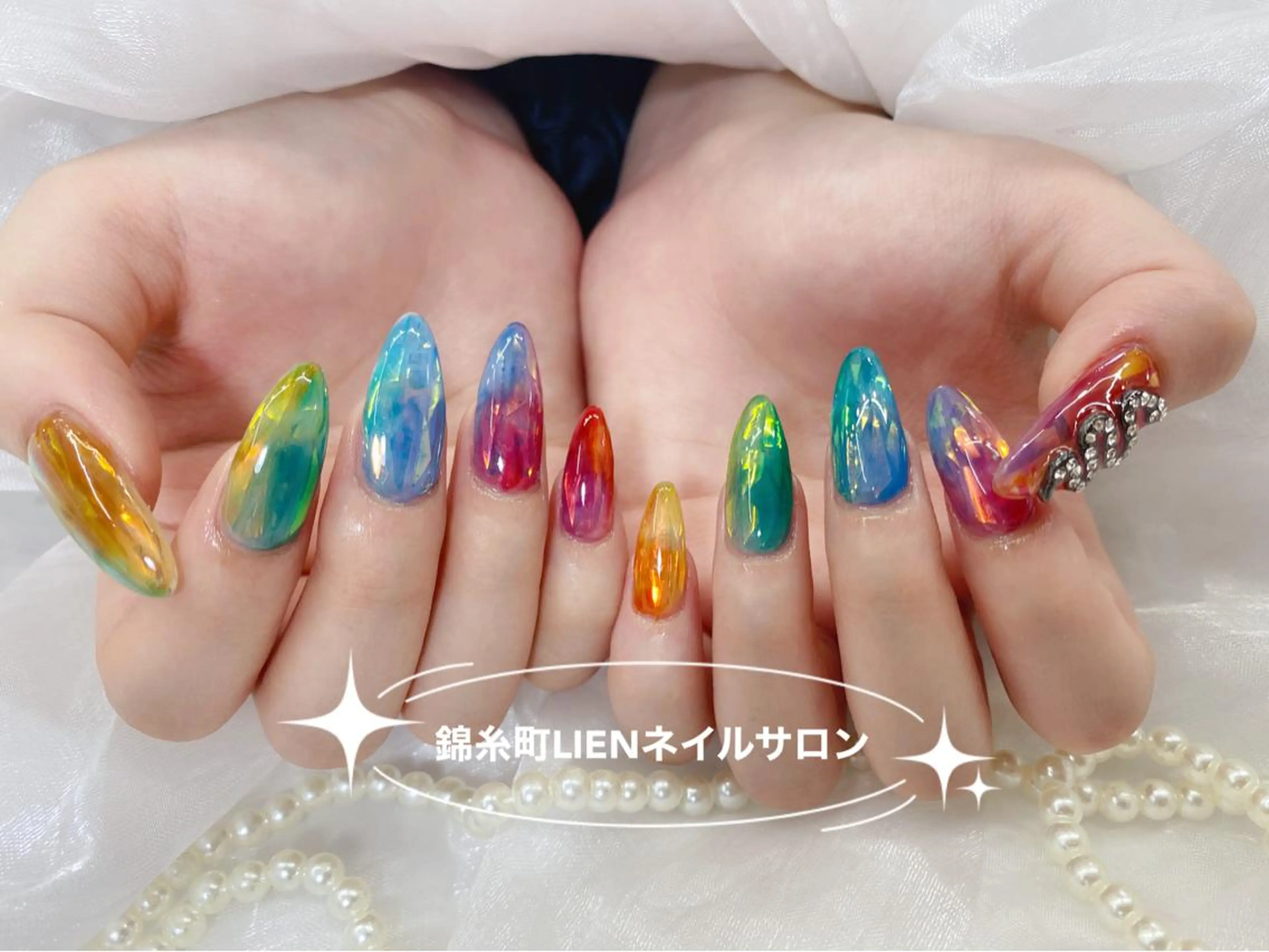 ネイル Lien_リエン ゆみのネイルデザイン