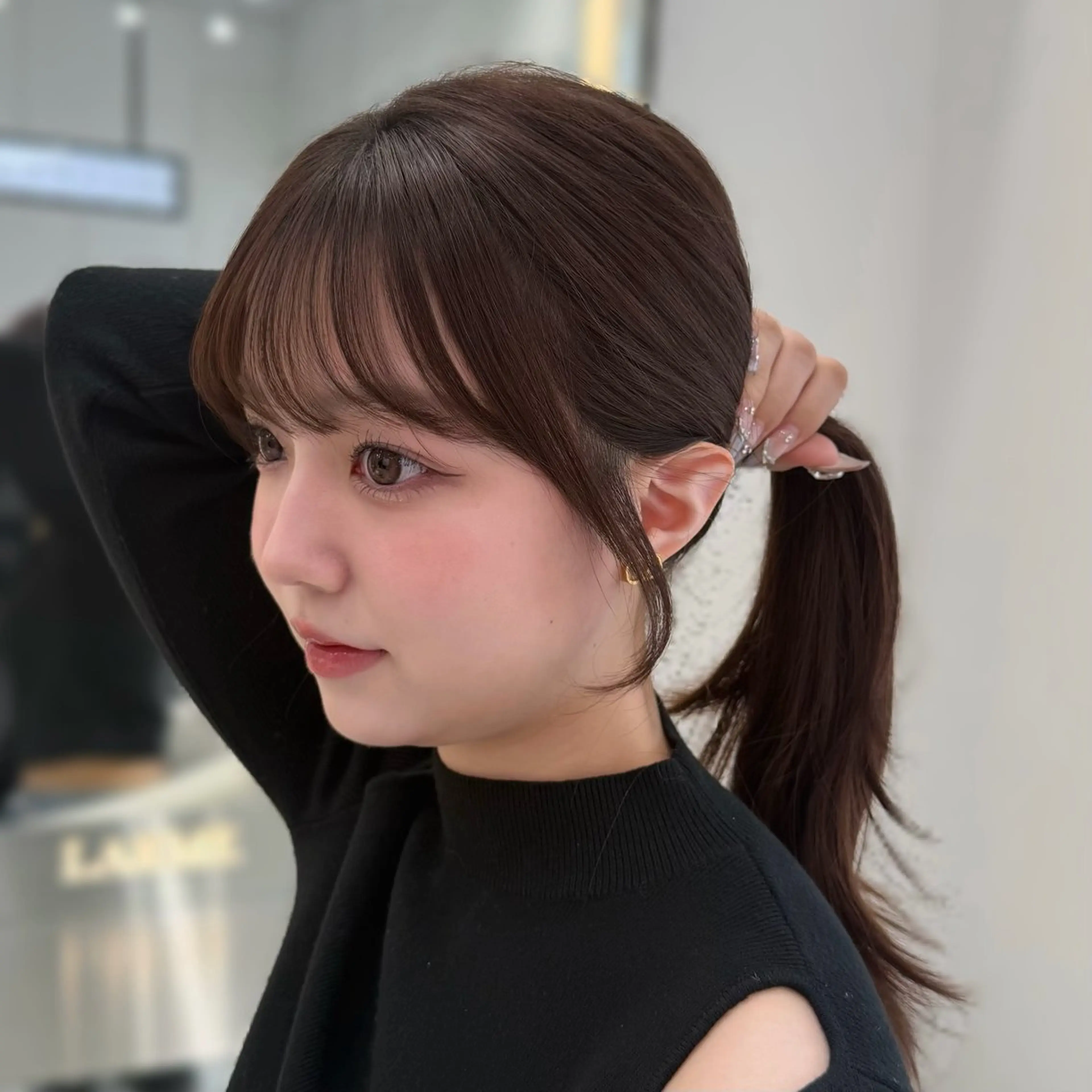 ロング 🎀Ami/新宿/レ イヤー/艶カラー🎀のヘアスタイル