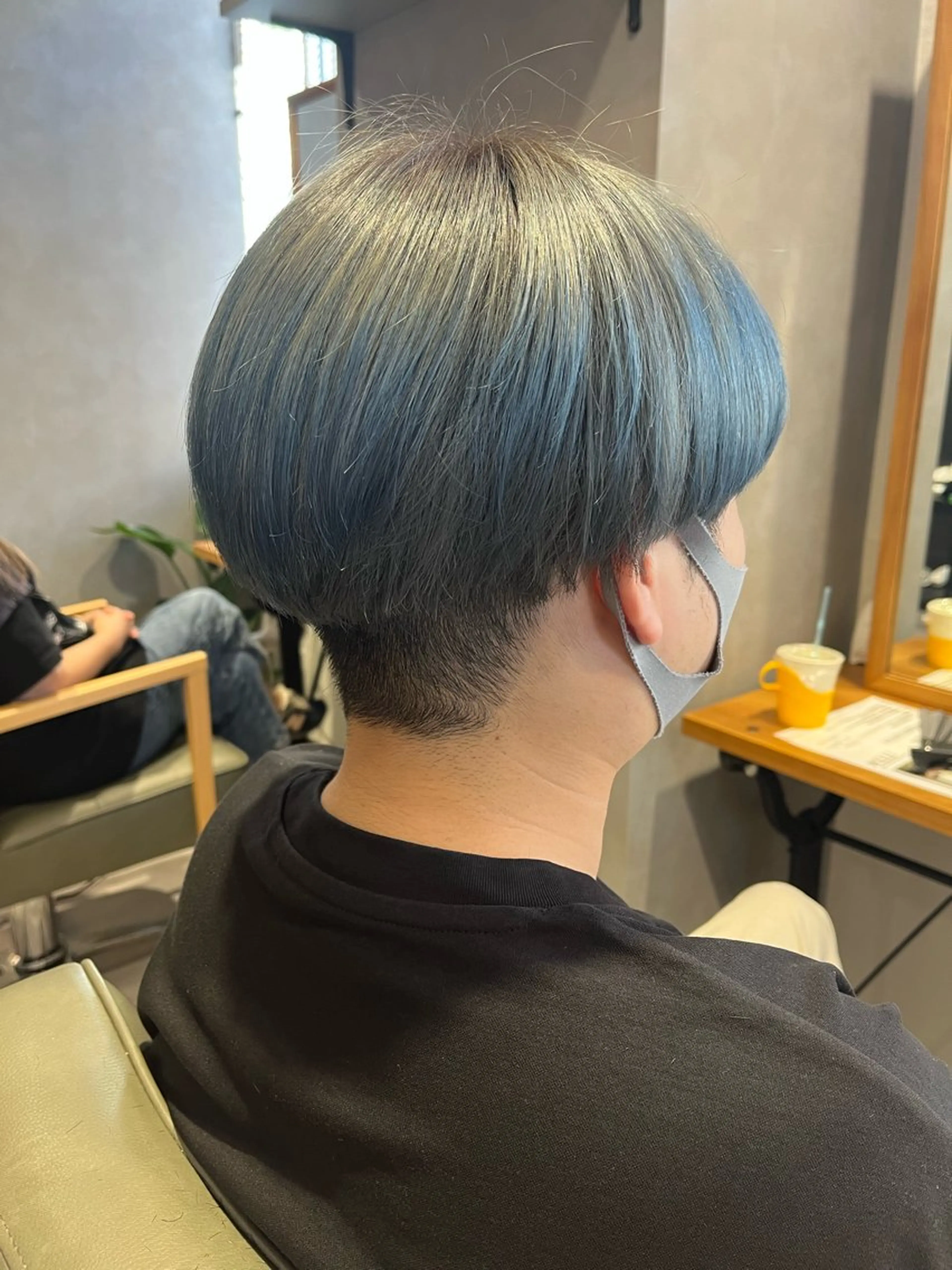 ショート カラー メンズ マンツーマン美容師 🫧‪久保友華菜🫧のヘアスタイル