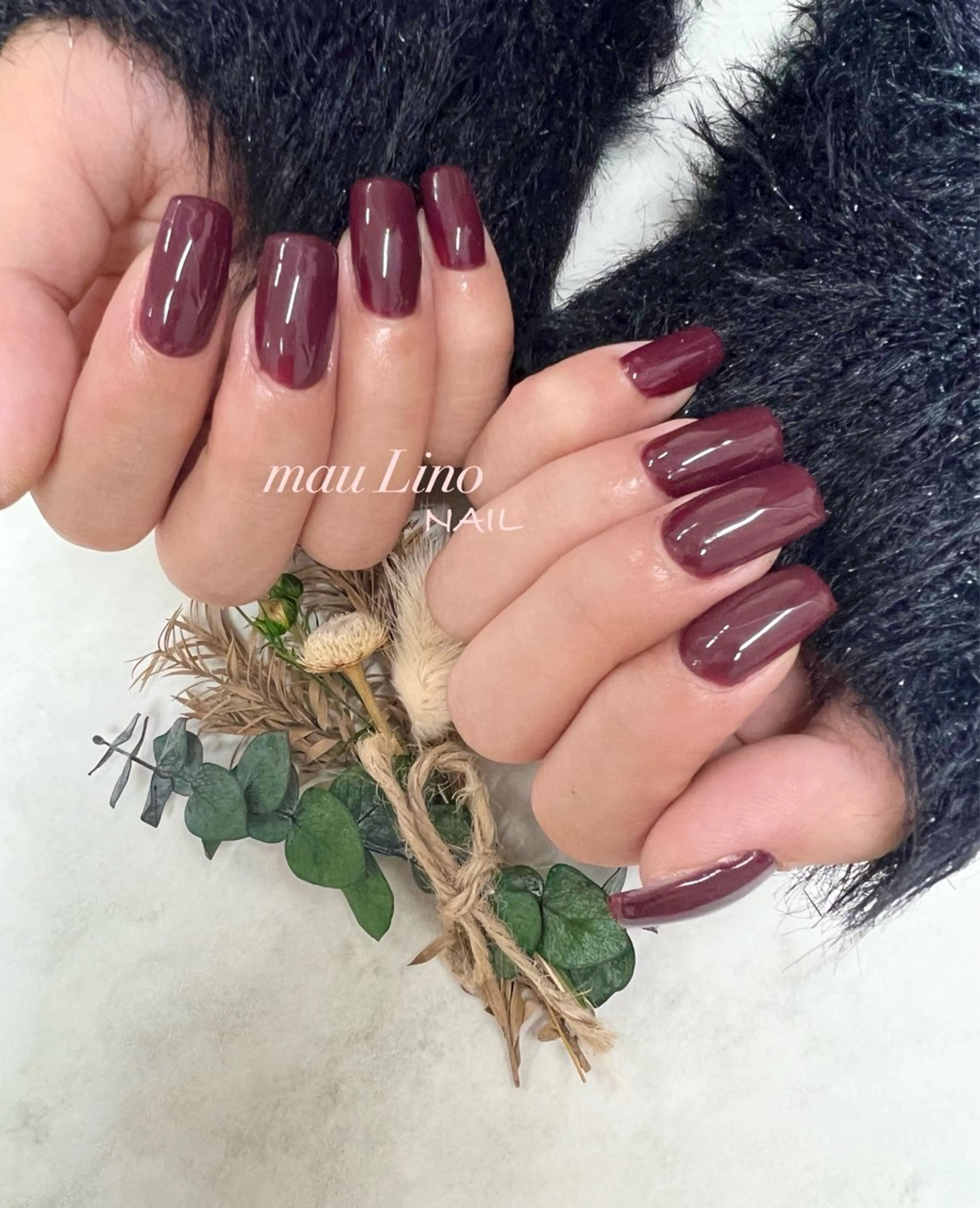 ネイル 長さ出し ハンドネイル mau Lino    NAIL所属・mau Lino NAILのネイルデザイン