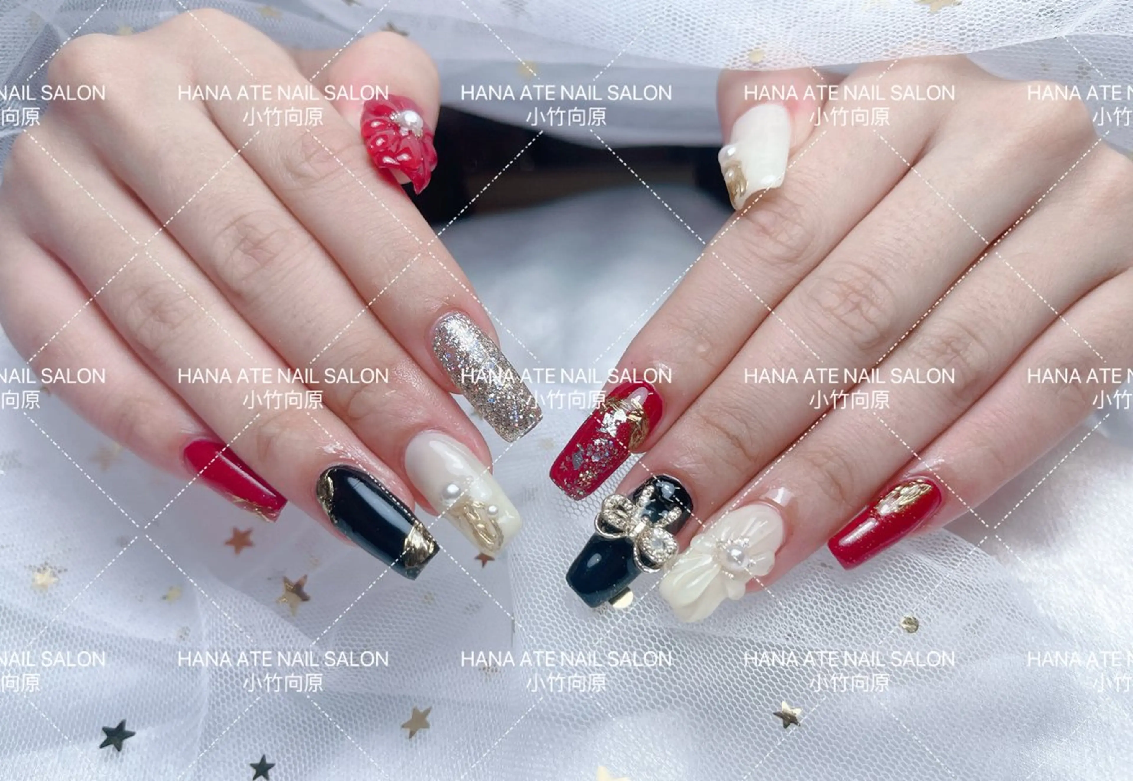ネイル ハンドネイル HANA ART NAIL SALONのネイルデザイン