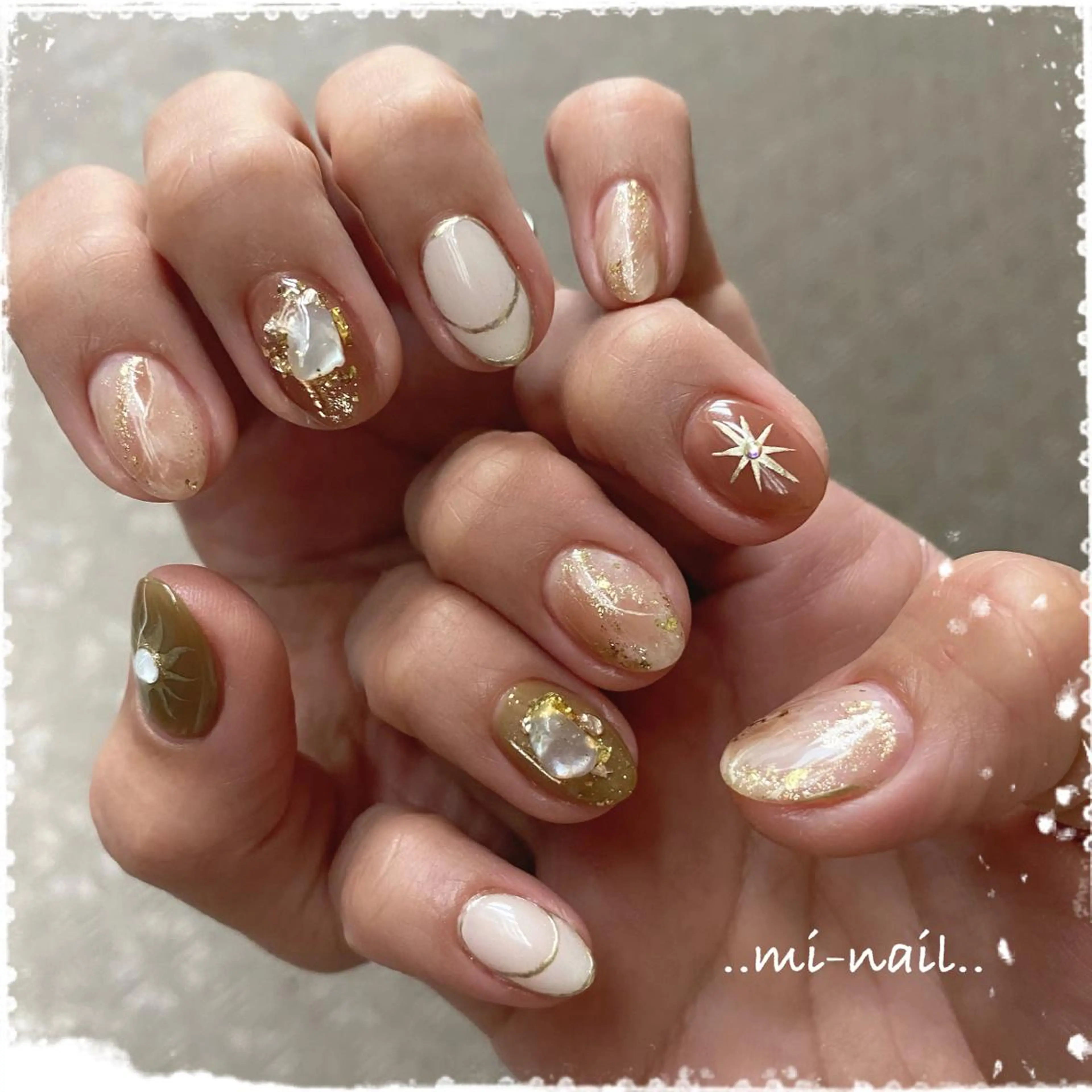 ネイル ハンドネイル ..mi_nail..所属・..mi-nail ..のネイルデザイン