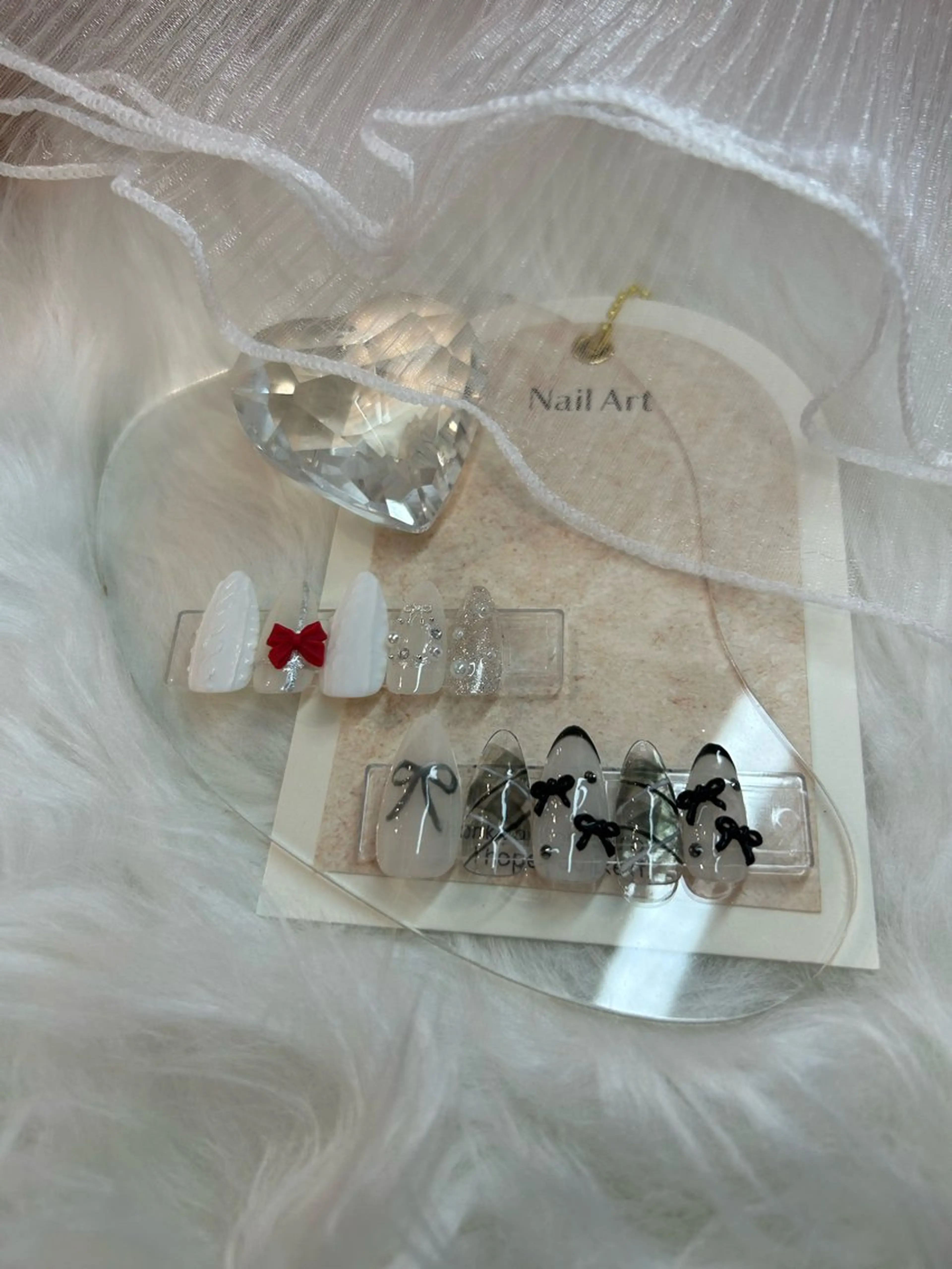 ハンドネイル【アート2本】オフ込みの写真