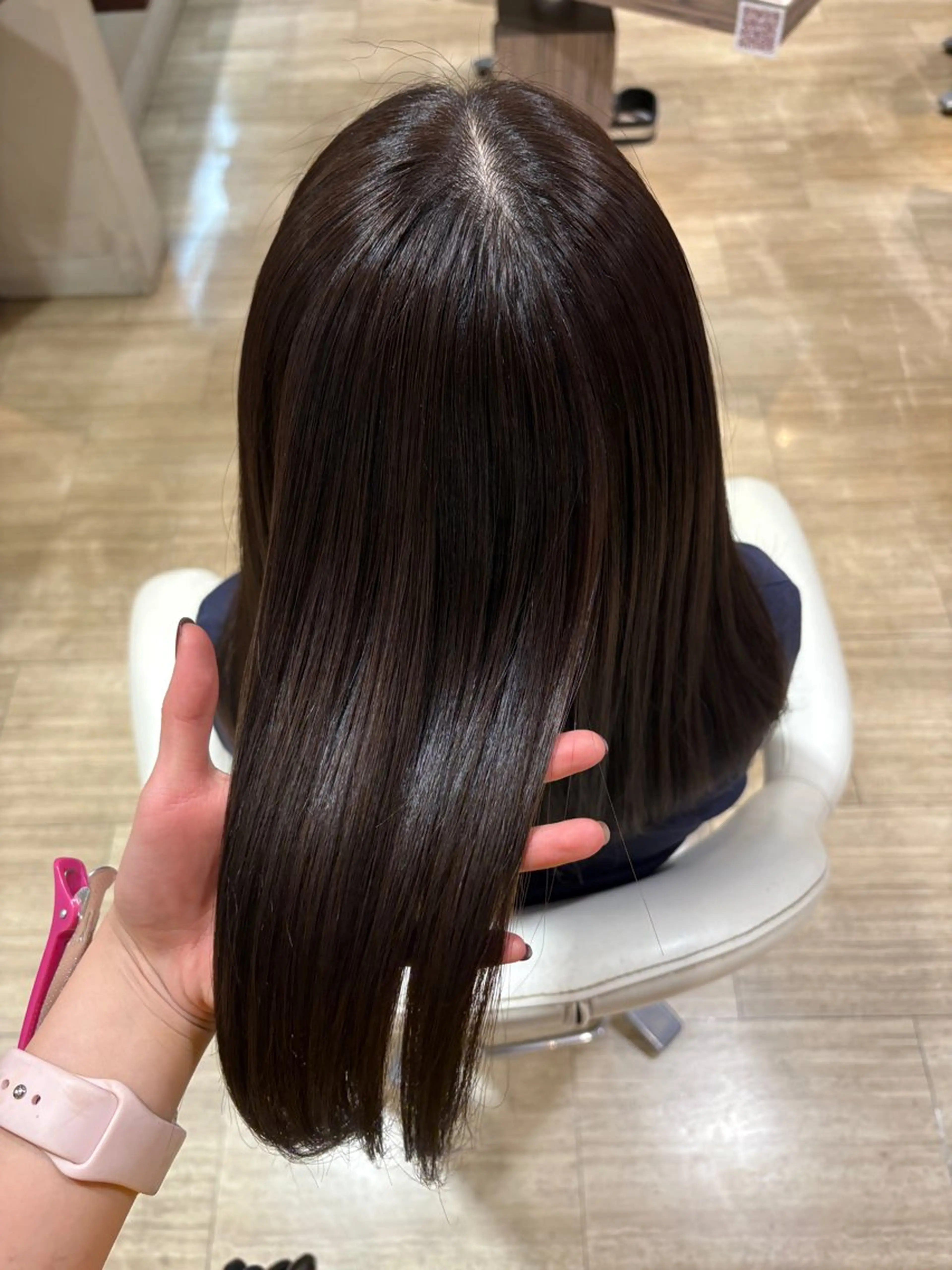 【 カラーモデル価格‼️】ツヤブラウンカラー🤎✨️の写真