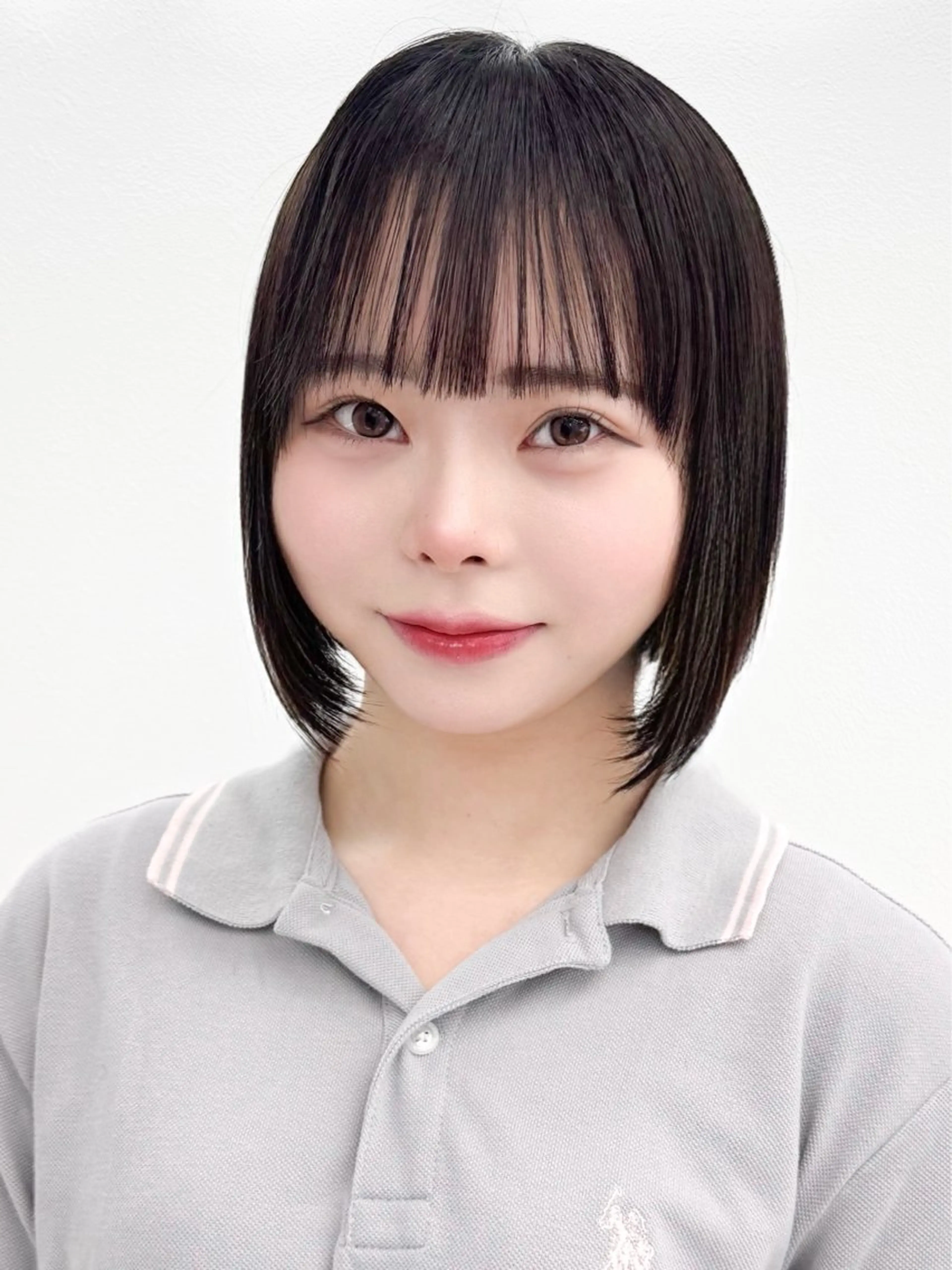 ミディアム カラー ヘアアレンジ カット ヘアカラー トリートメント ヘッドスパ ヘアセット 🤍韓国ボブ/ 縮毛矯正🪽ひかりのヘアスタイル