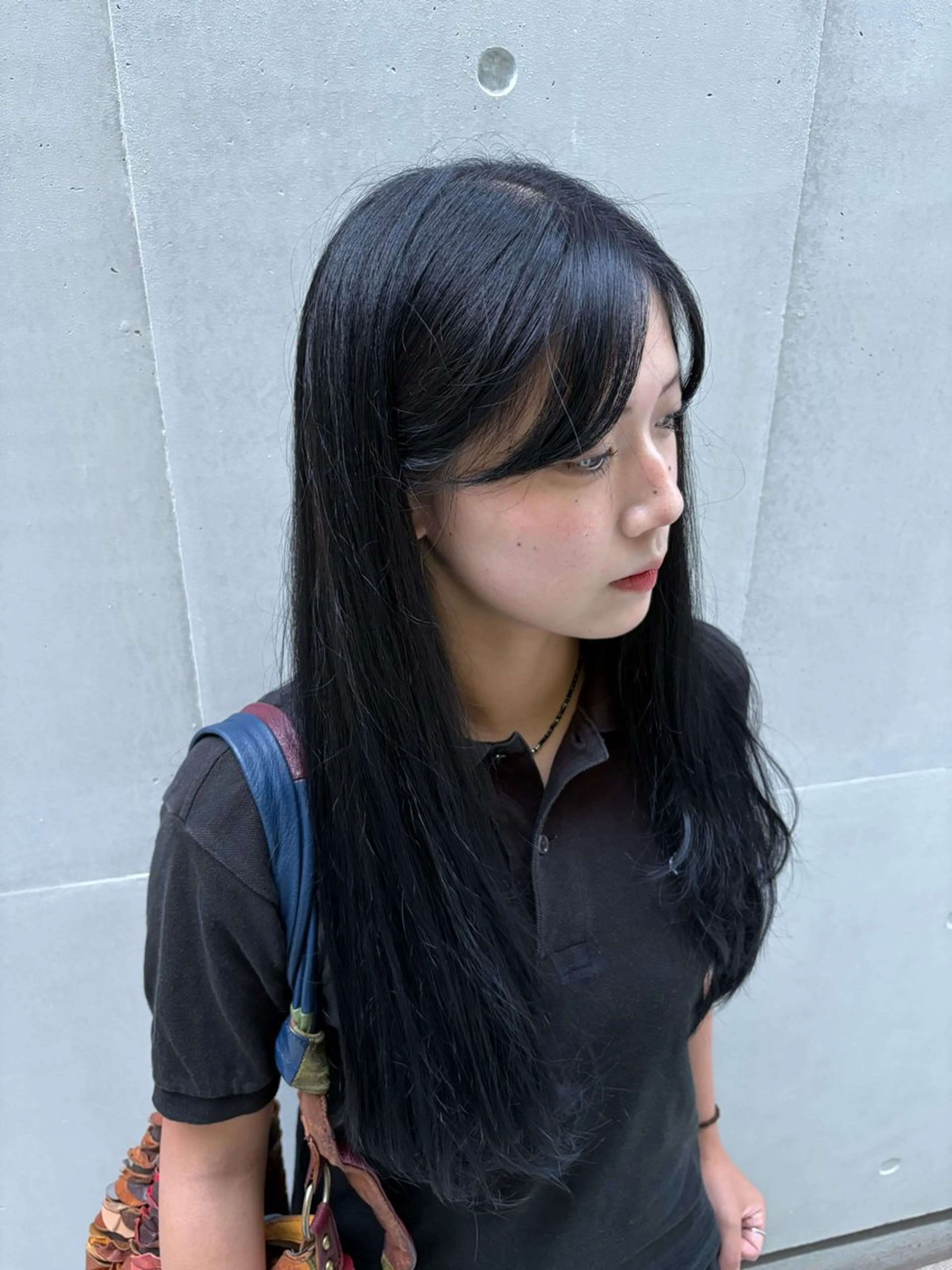 【📣就活生必見‼️】黒染めを使わない透明感カラー➕トリートメント🫧の写真