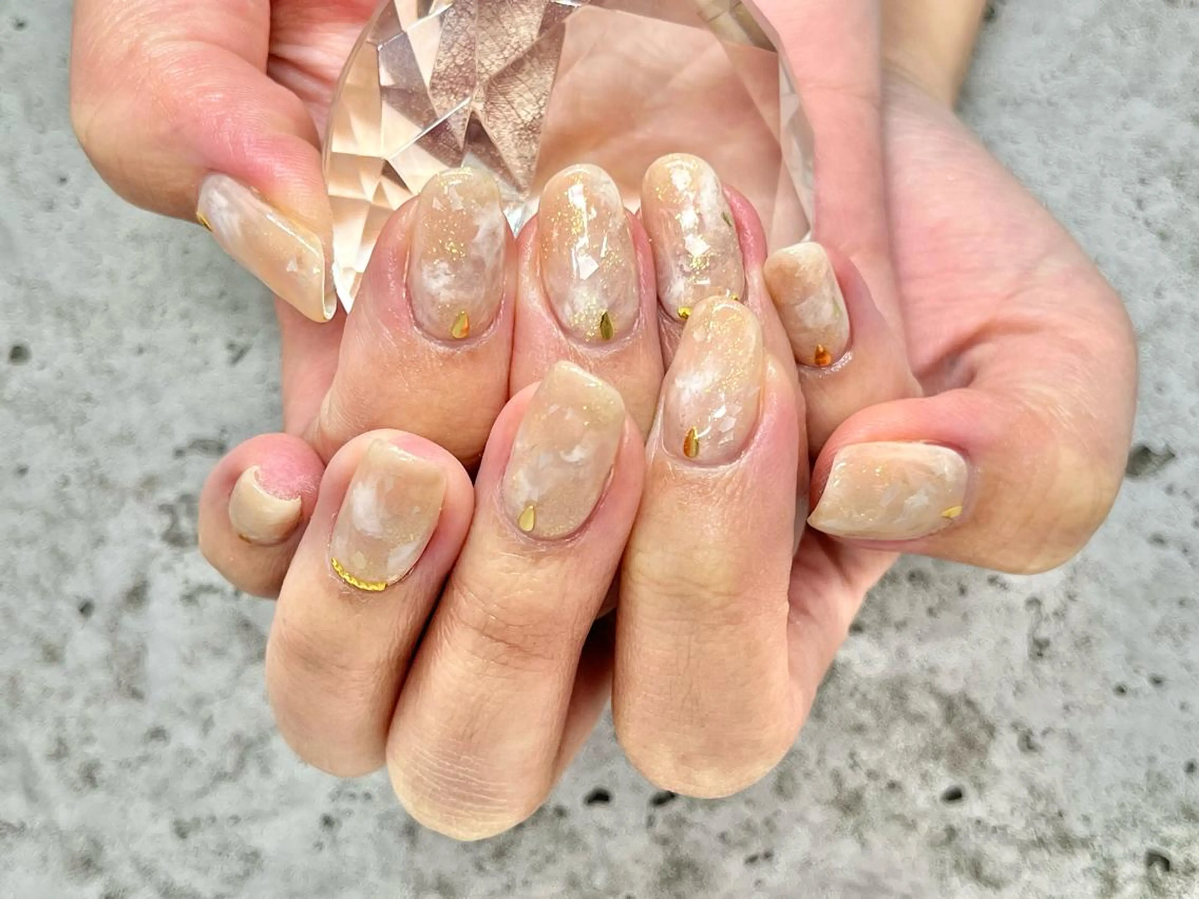 ネイル ニュアンスネイル Megumi Nailのネイルデザイン