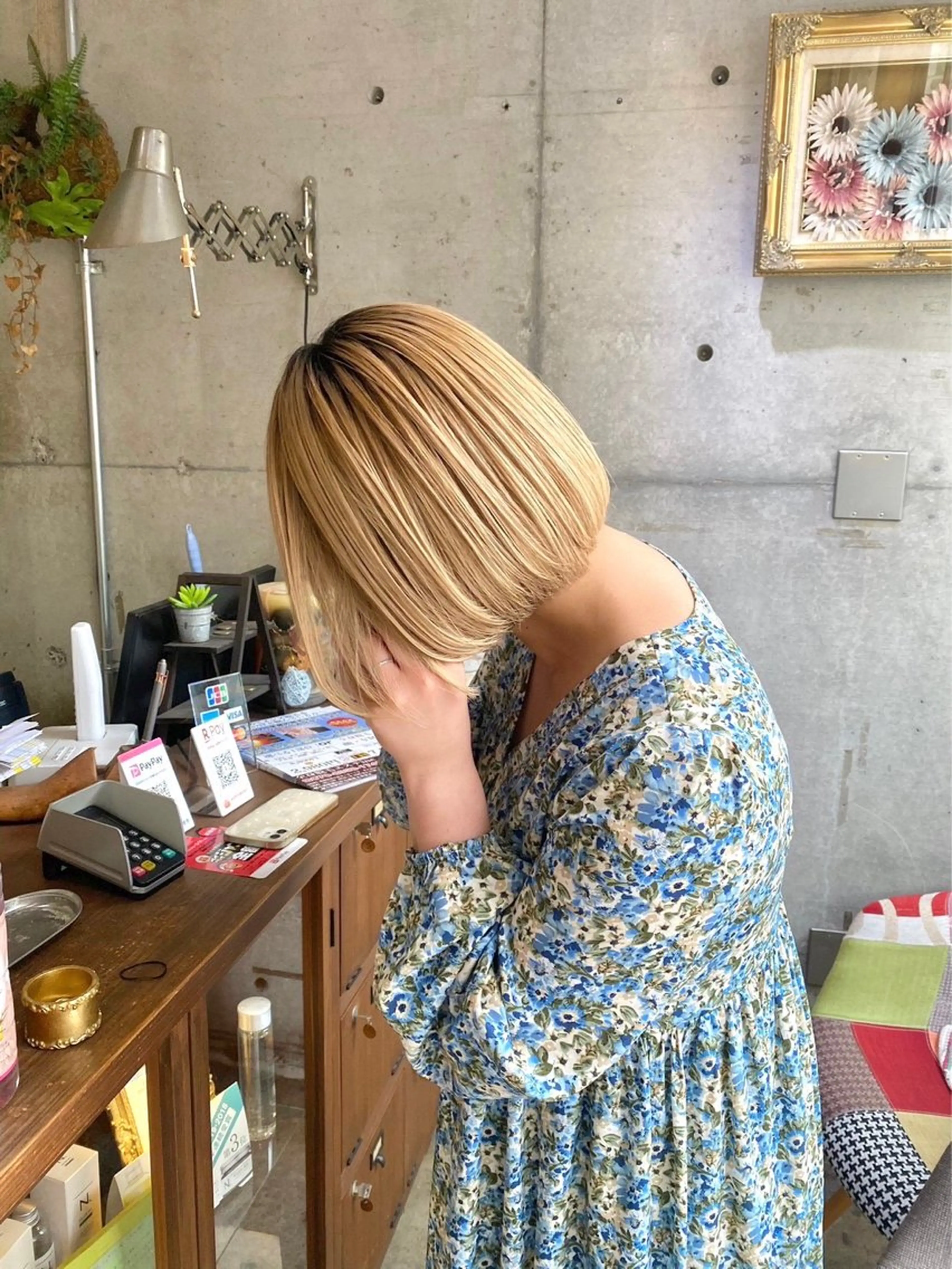 ショート カラー ボブ カット inc新小岩 🌱MANAMIのヘアスタイル