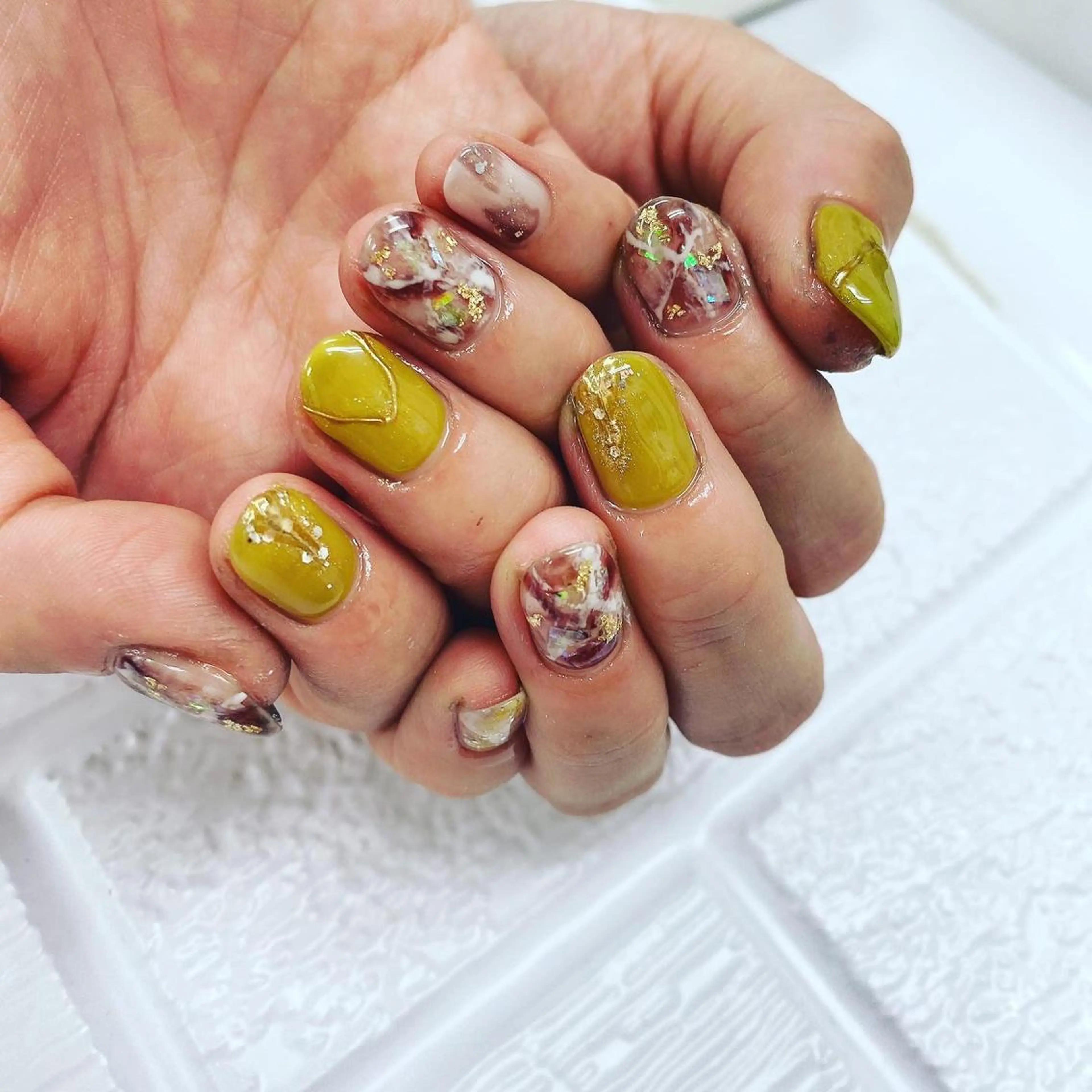 ネイル アートネイル ピスタチオネイル N._._.claw[エヌクロー]所属・N._._. clawのネイルデザイン