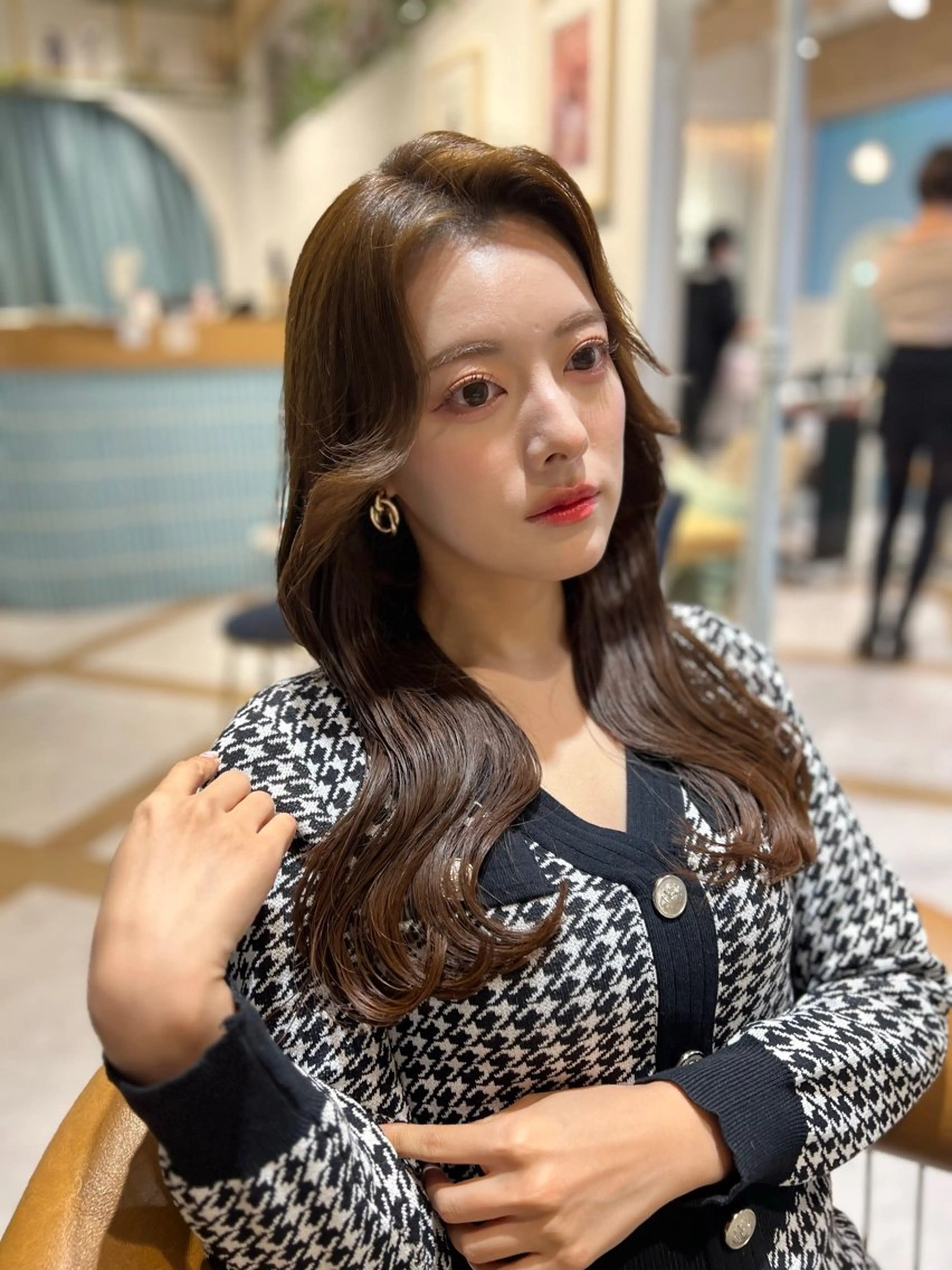 セミロング カット トリートメント ヘッドスパ Lond strada所属・✨武村侑哉　韓国風 レイヤーカット✨のヘアスタイル