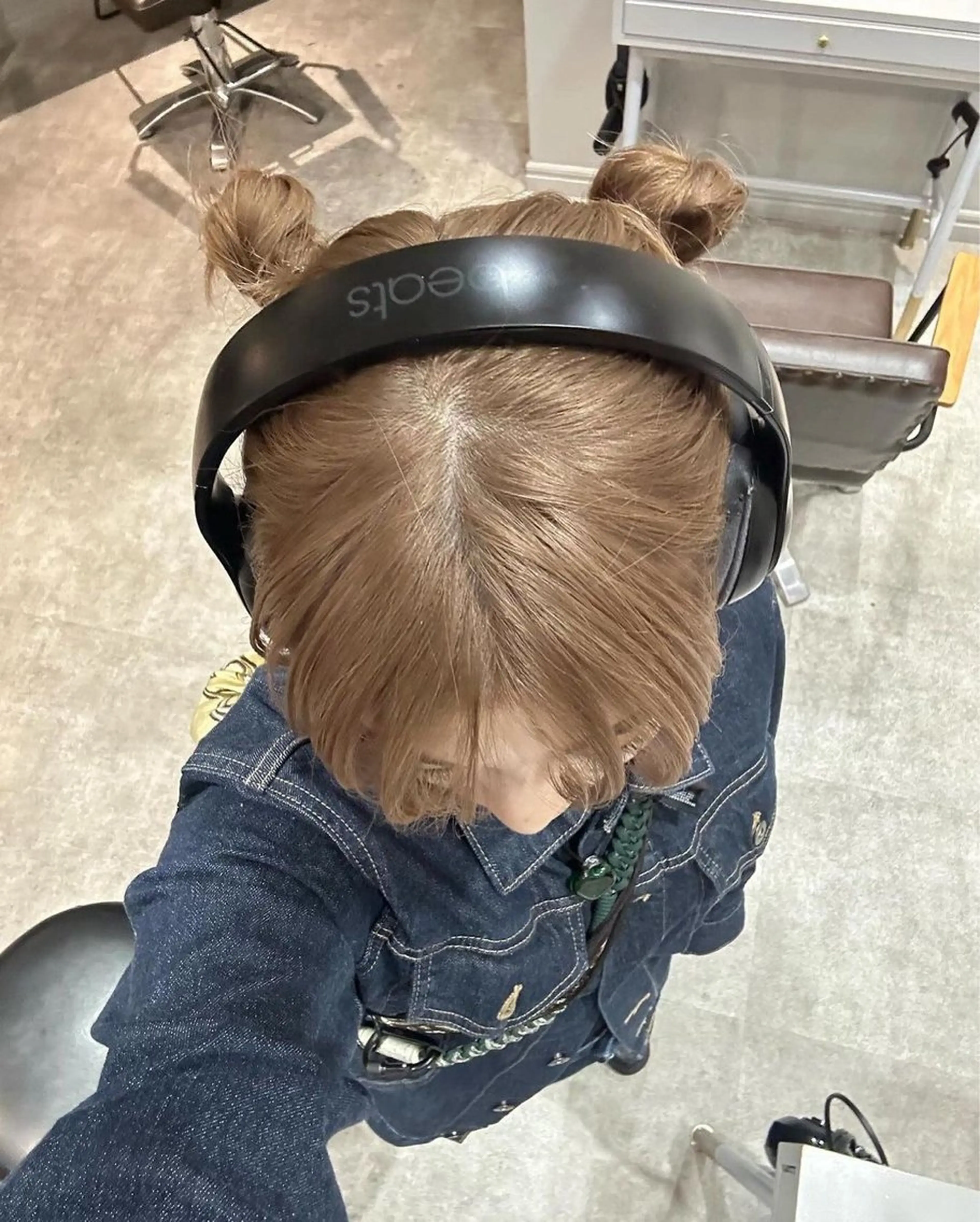 ブリーチリタッチのみの写真