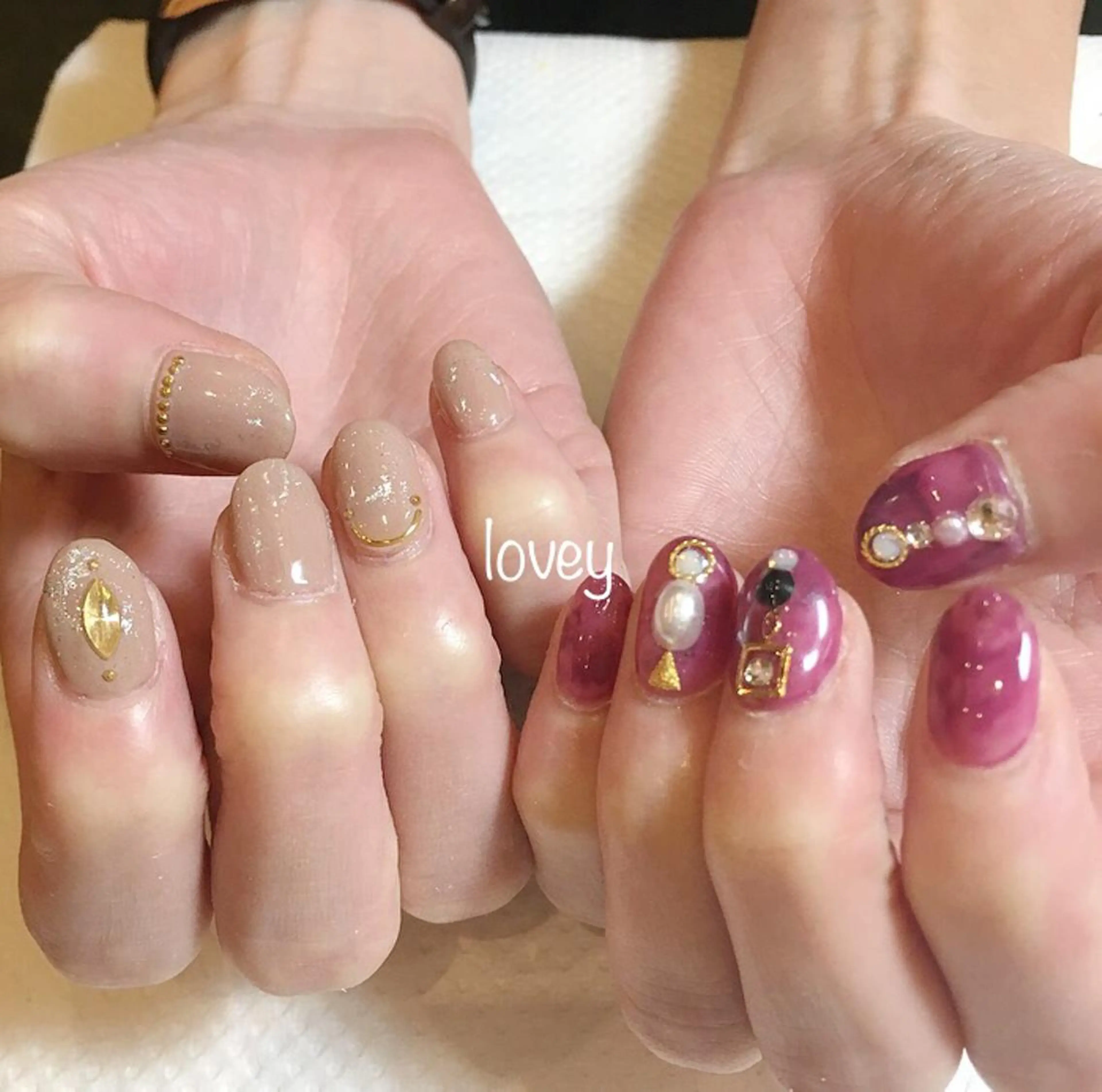 ネイル プライベートサロン loveyのネイルデザイン