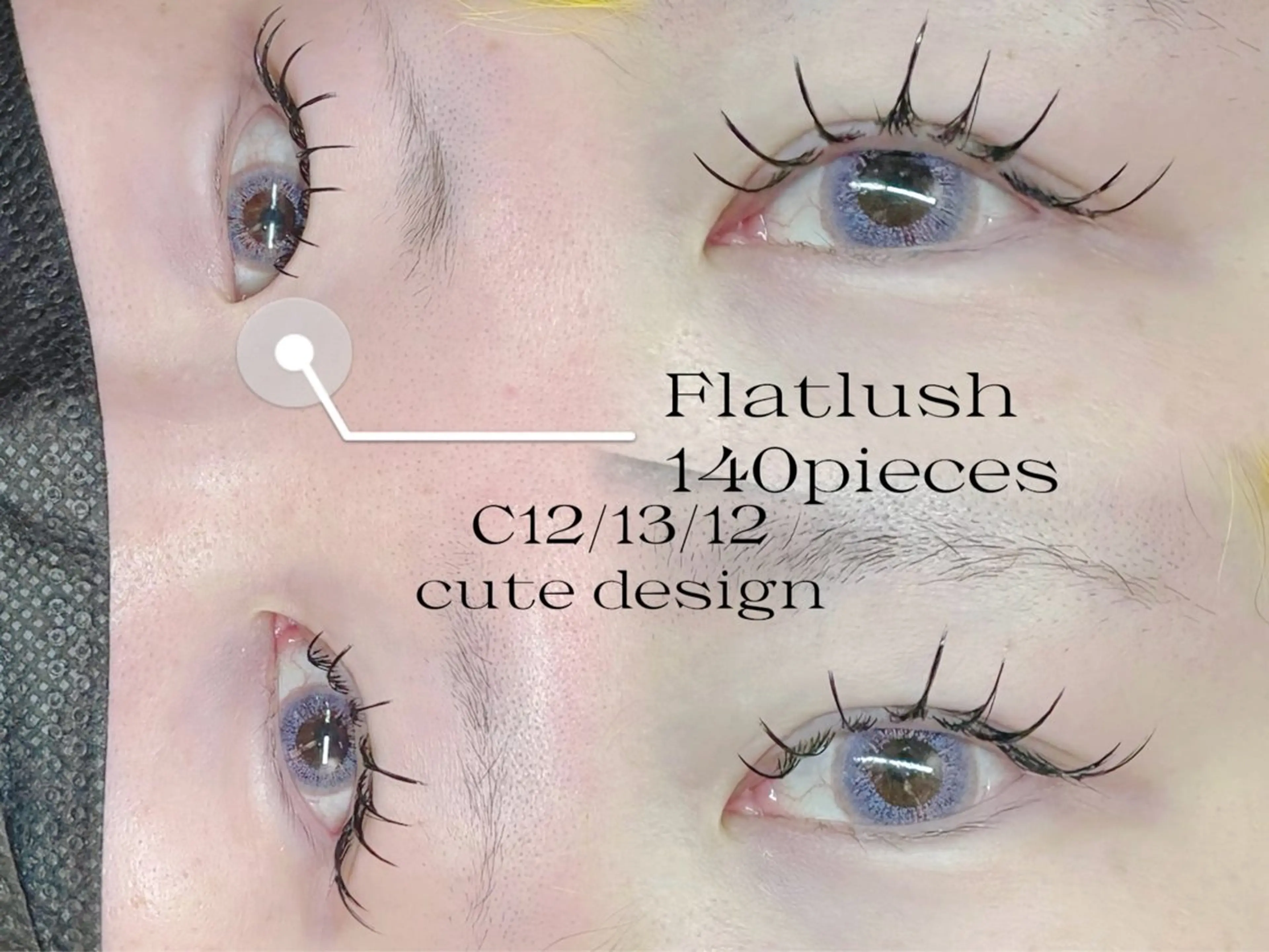 マツエク・マツパ フラットラッシュ sofa八王子店💫 Izumi👀のマツエク・マツパデザイン