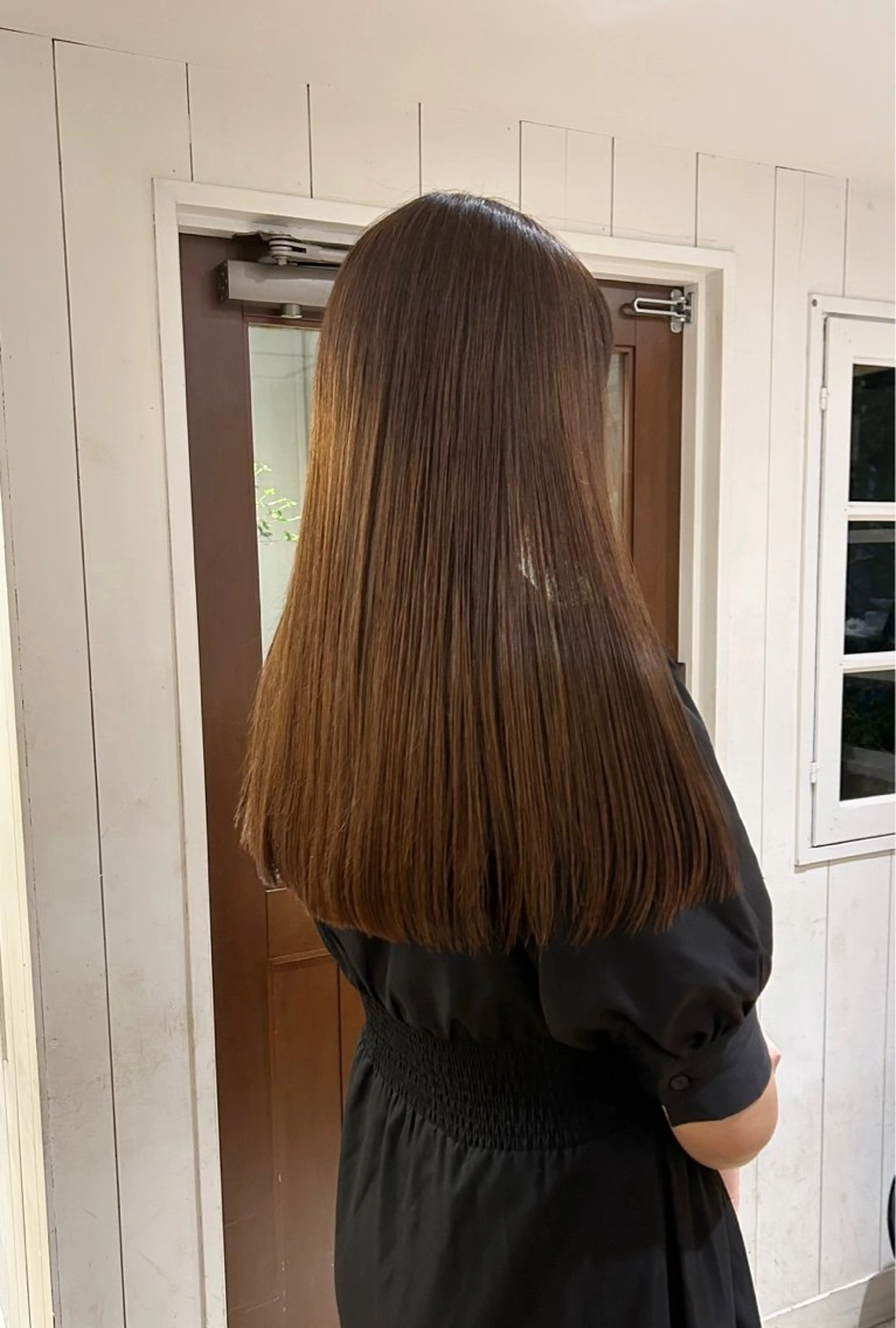 ロング ロング カット 募集🌿‬村岡夢咲のヘアスタイル