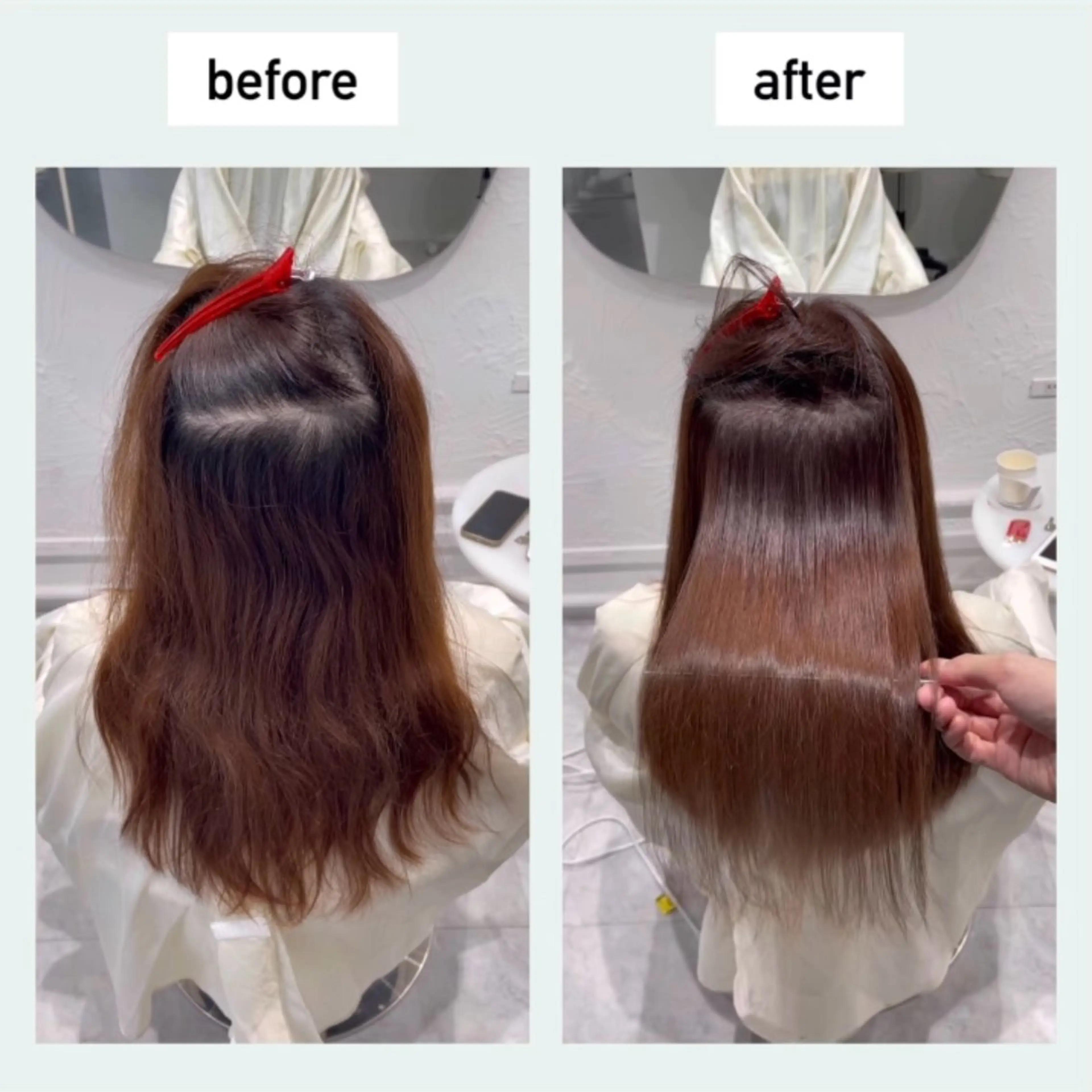 ロング 縮毛矯正 カット ヘアカラー 縮毛矯正 トリートメント scene中性ストレート/縮毛矯正【シーン】所属・ジョー 縮毛矯正のヘアスタイル