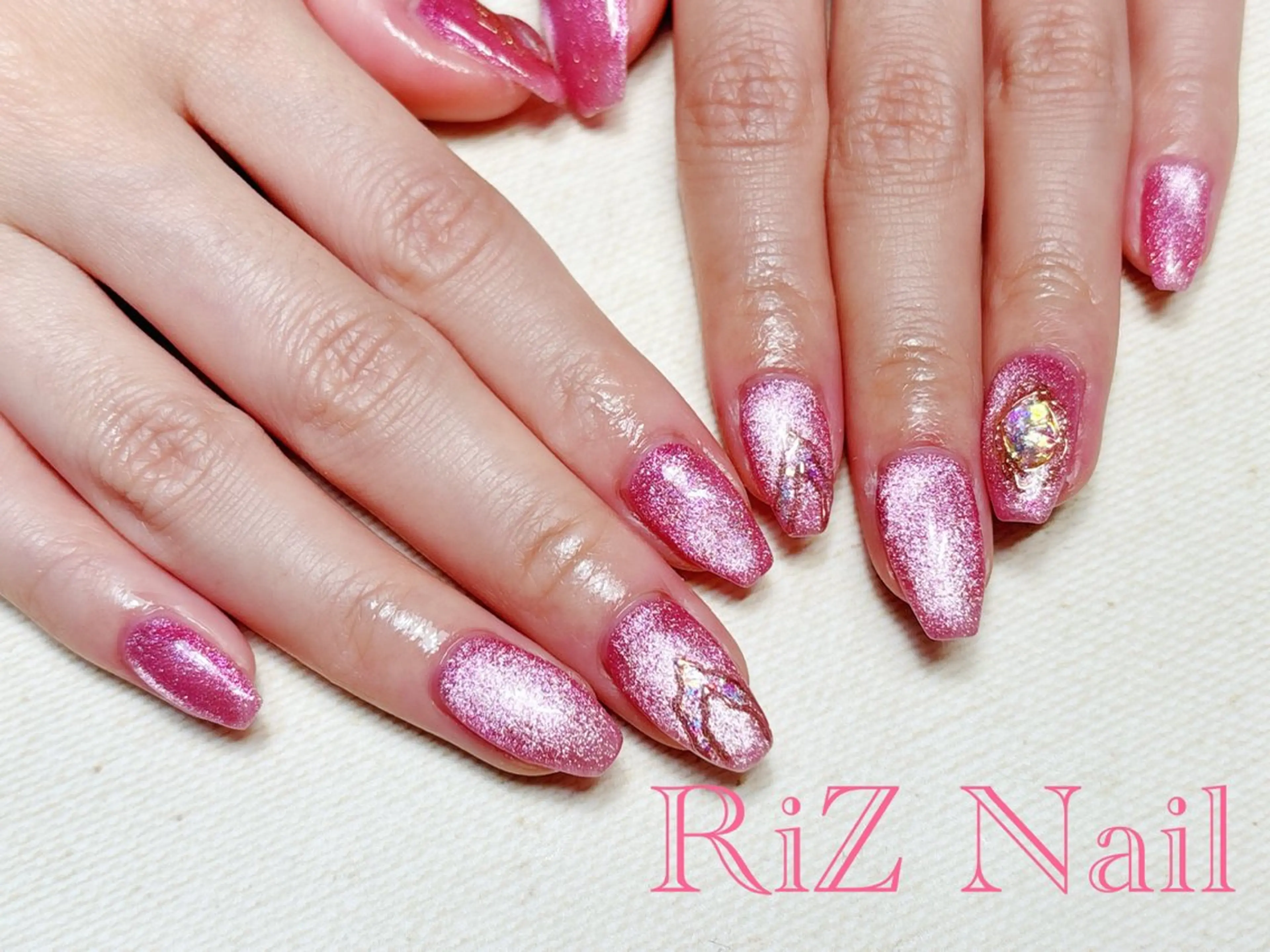 ネイル 持ち込み ハンドネイル RiZ nail salonのネイルデザイン