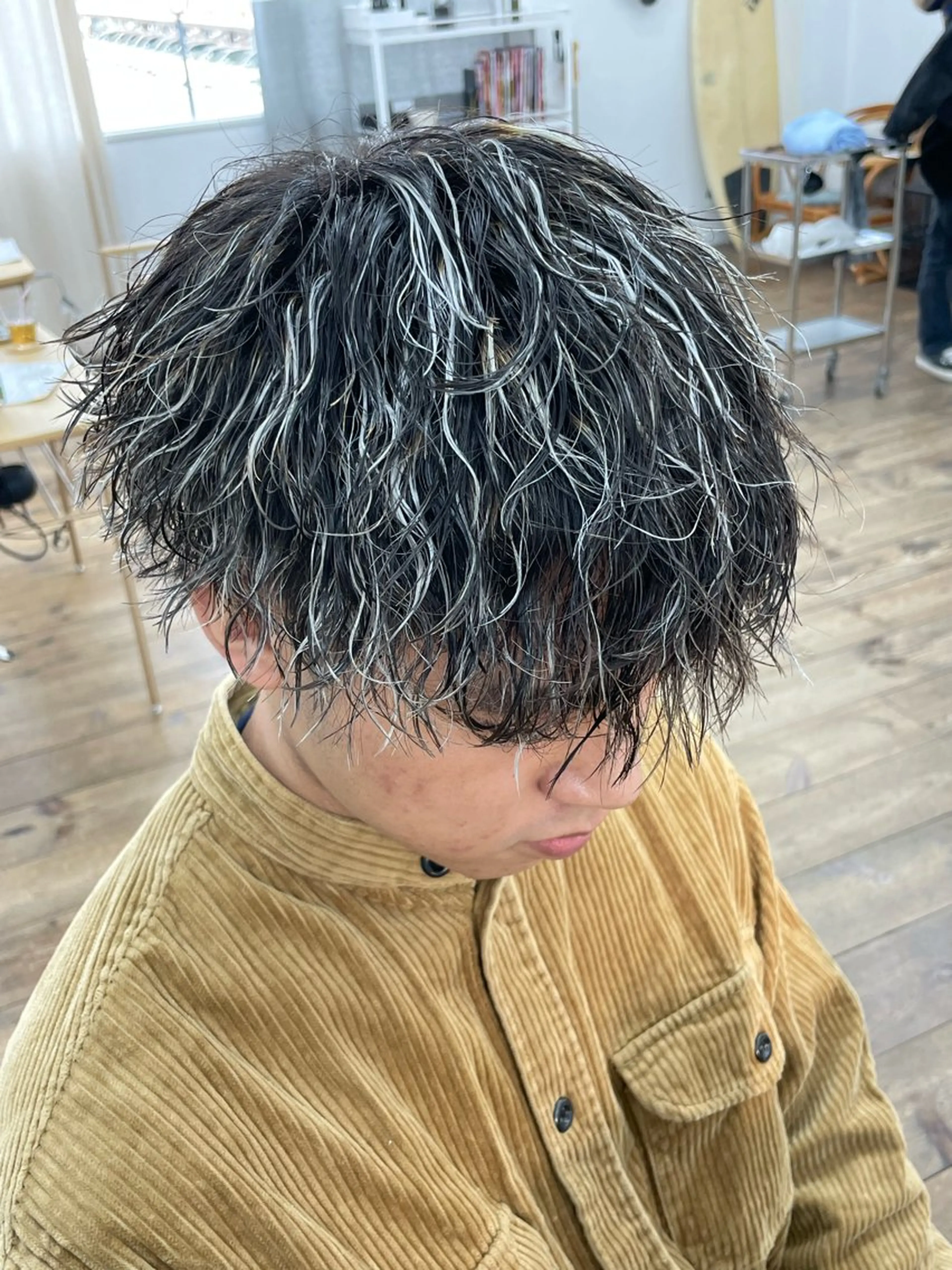 ショート カット ヘアカラー パーマ メンズ特化サロン taiseiのヘアスタイル