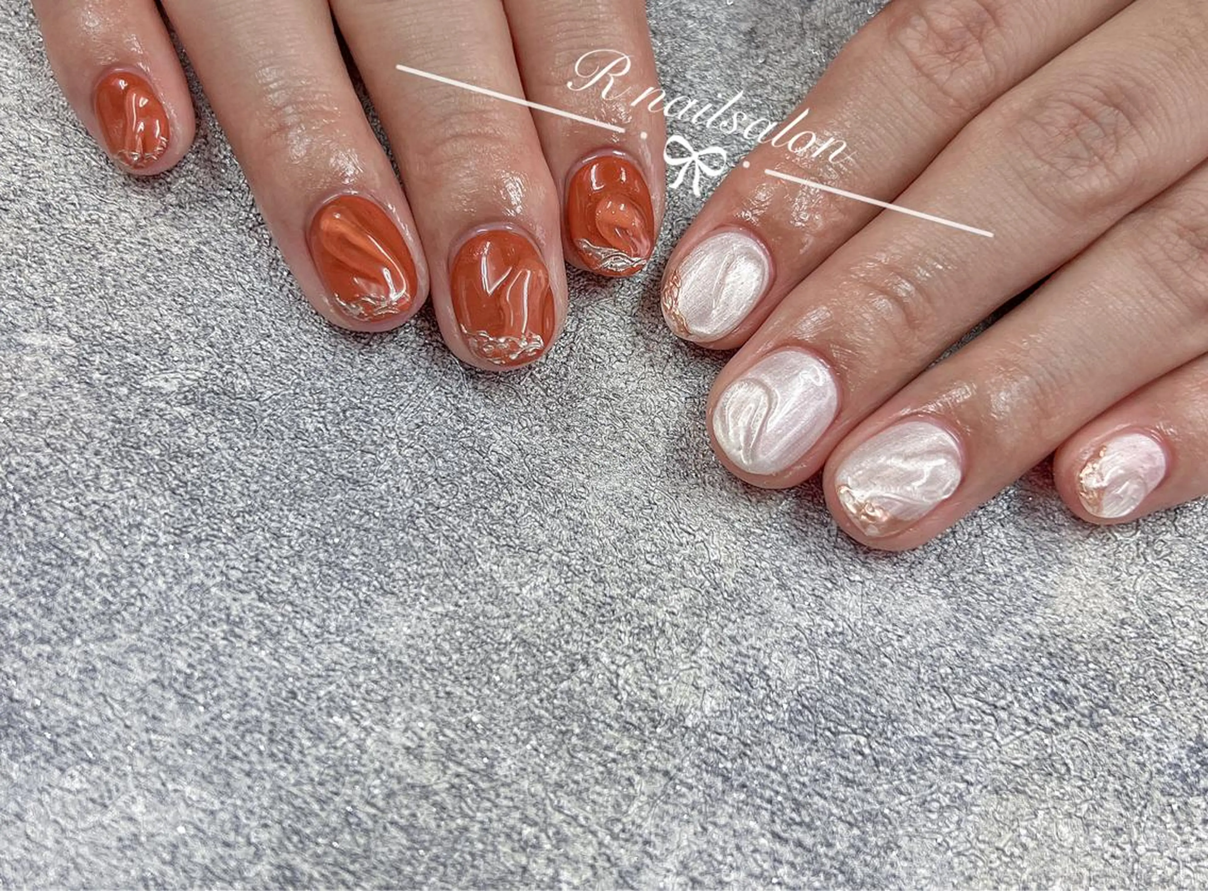 ショート ハンドネイル R NAILSALONのネイルデザイン
