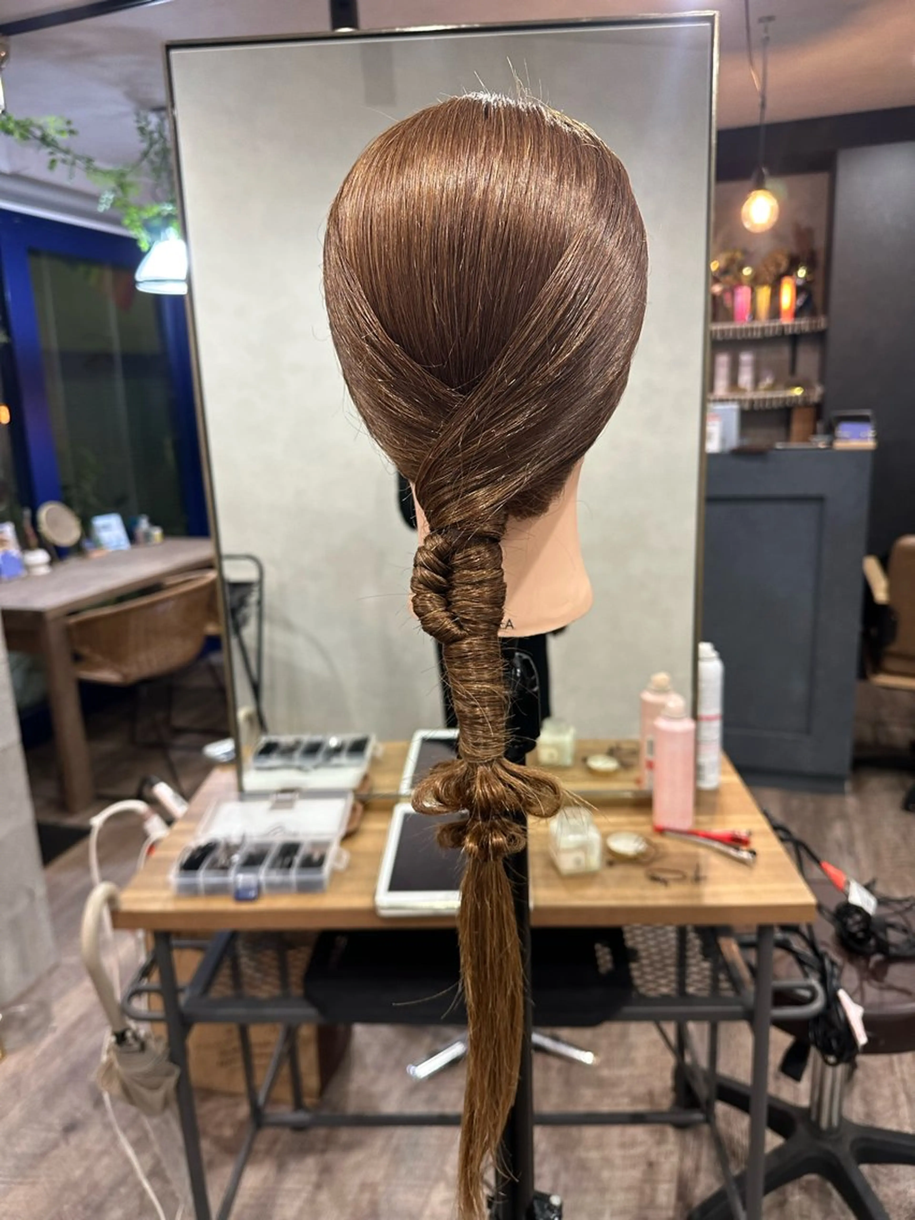 ロング ヘアアレンジ ヘアセット solua所属・さあや 【透け感/艶感】のヘアスタイル