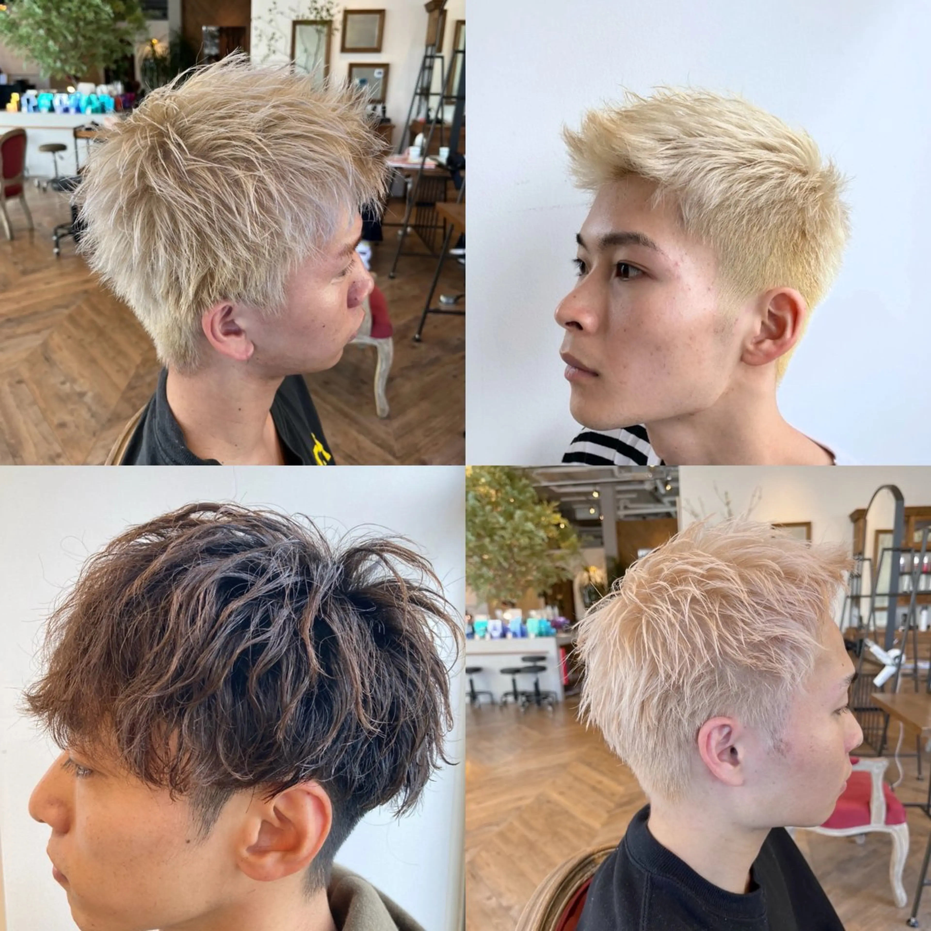 ショート メンズ ETERNAL所属・透明感カラー🌛 reikaのヘアスタイル
