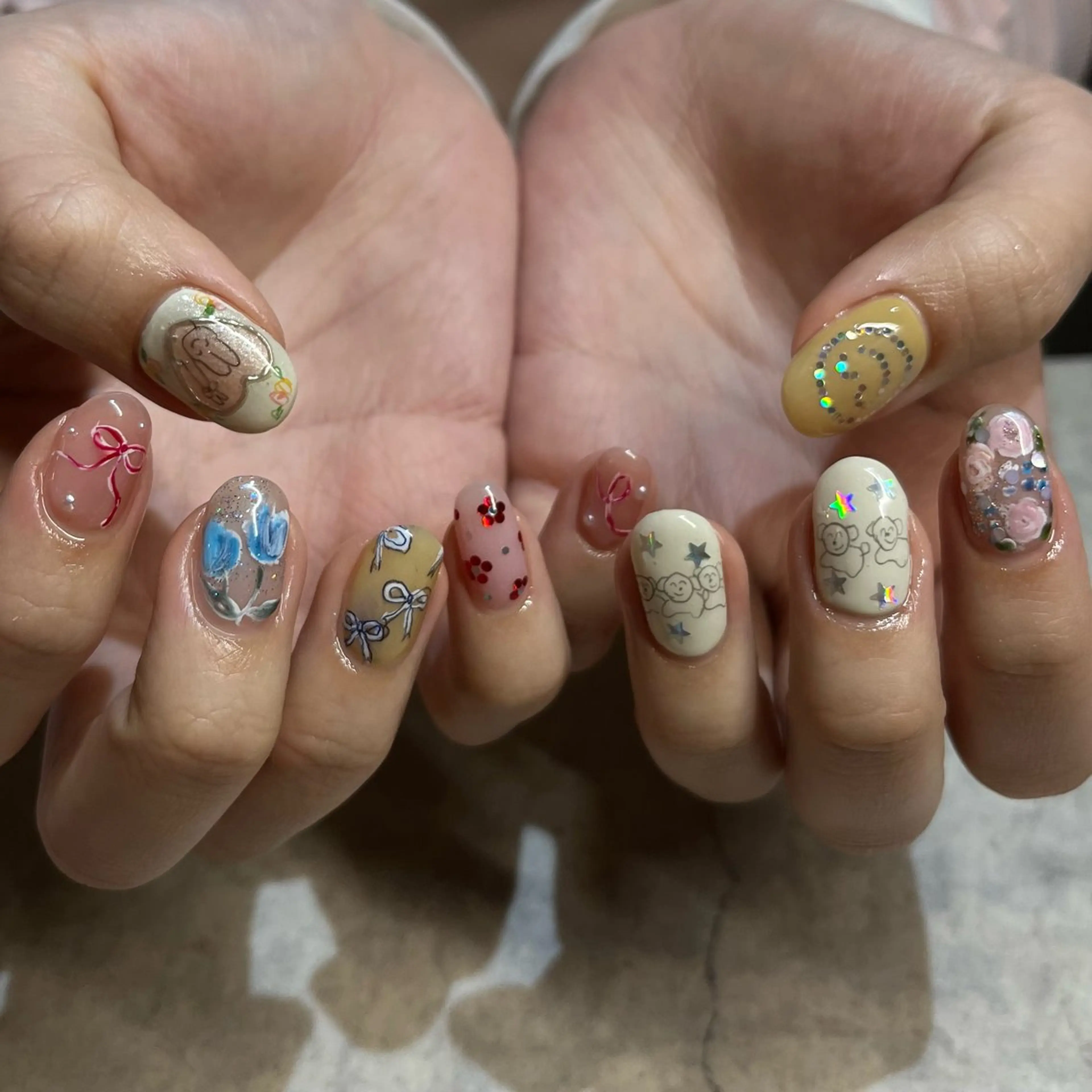 ネイル ハンドネイル nail salon O (en)所属・vegh. nail／阿波座のネイルデザイン