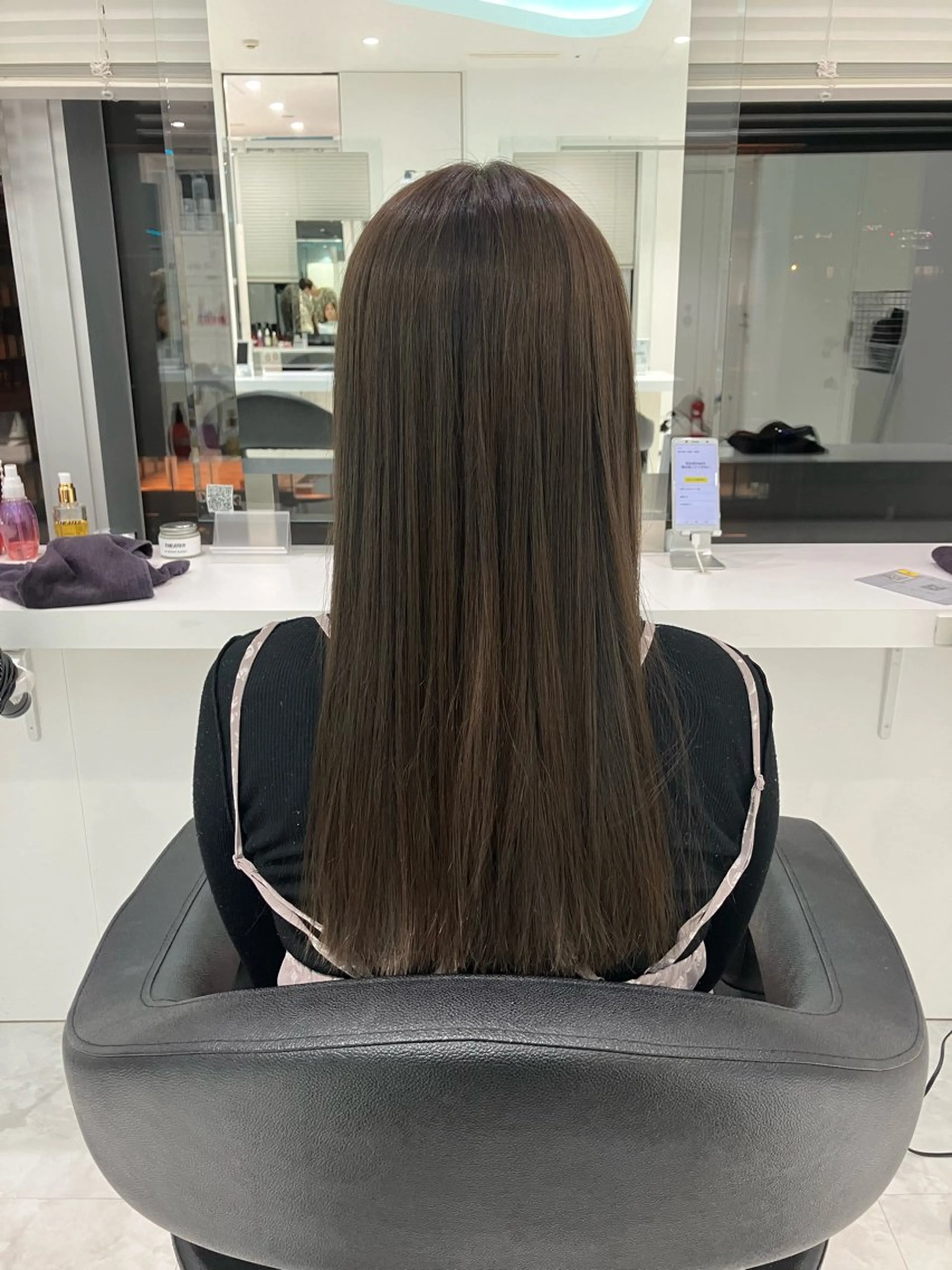 ロング カラー ヘアアレンジ 🫧透明感ラベンダー 似合わせ🫧あい🫧のヘアスタイル