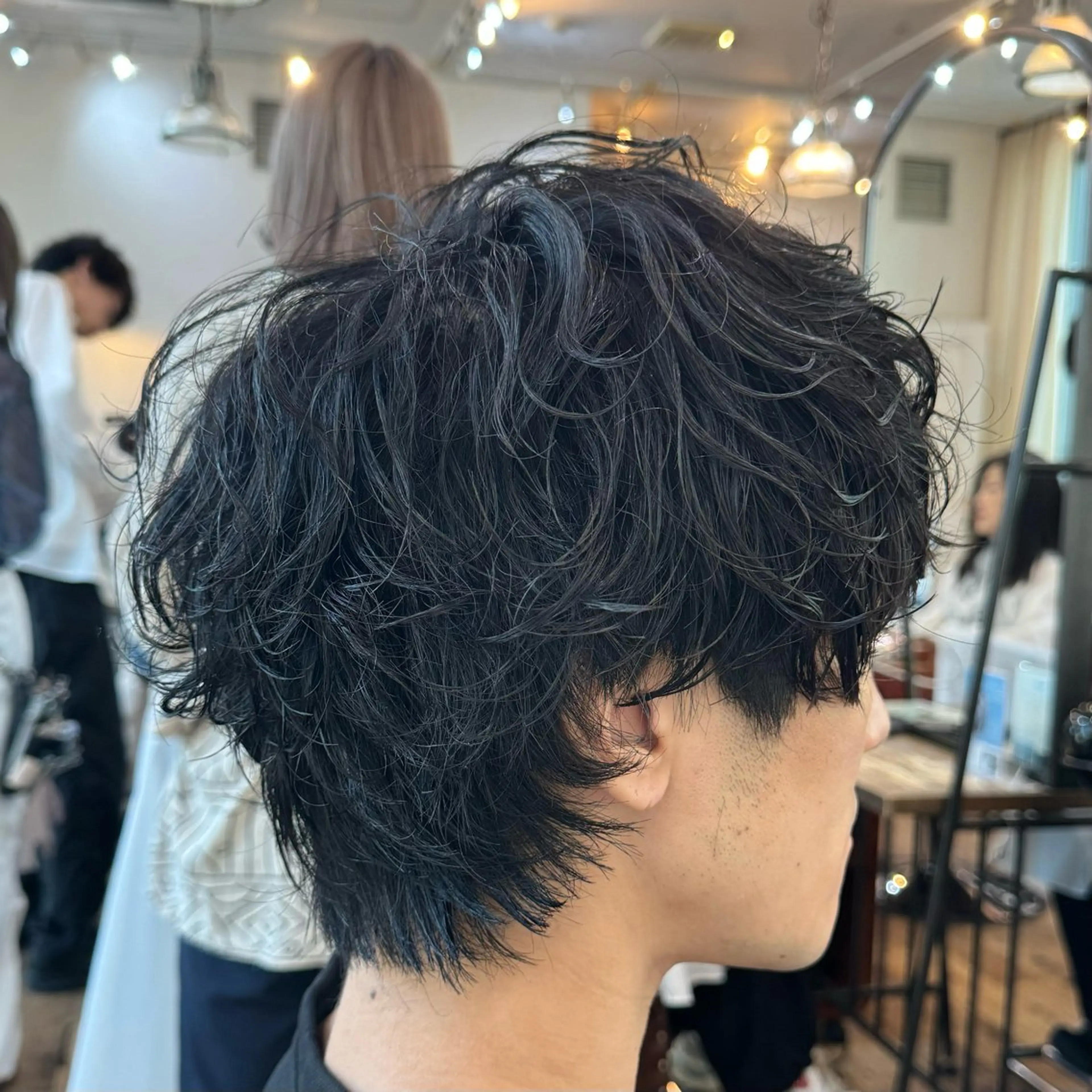 メンズ カット パーマ 🐋湊 ゆうき /レイヤーカット🫧のヘアスタイル