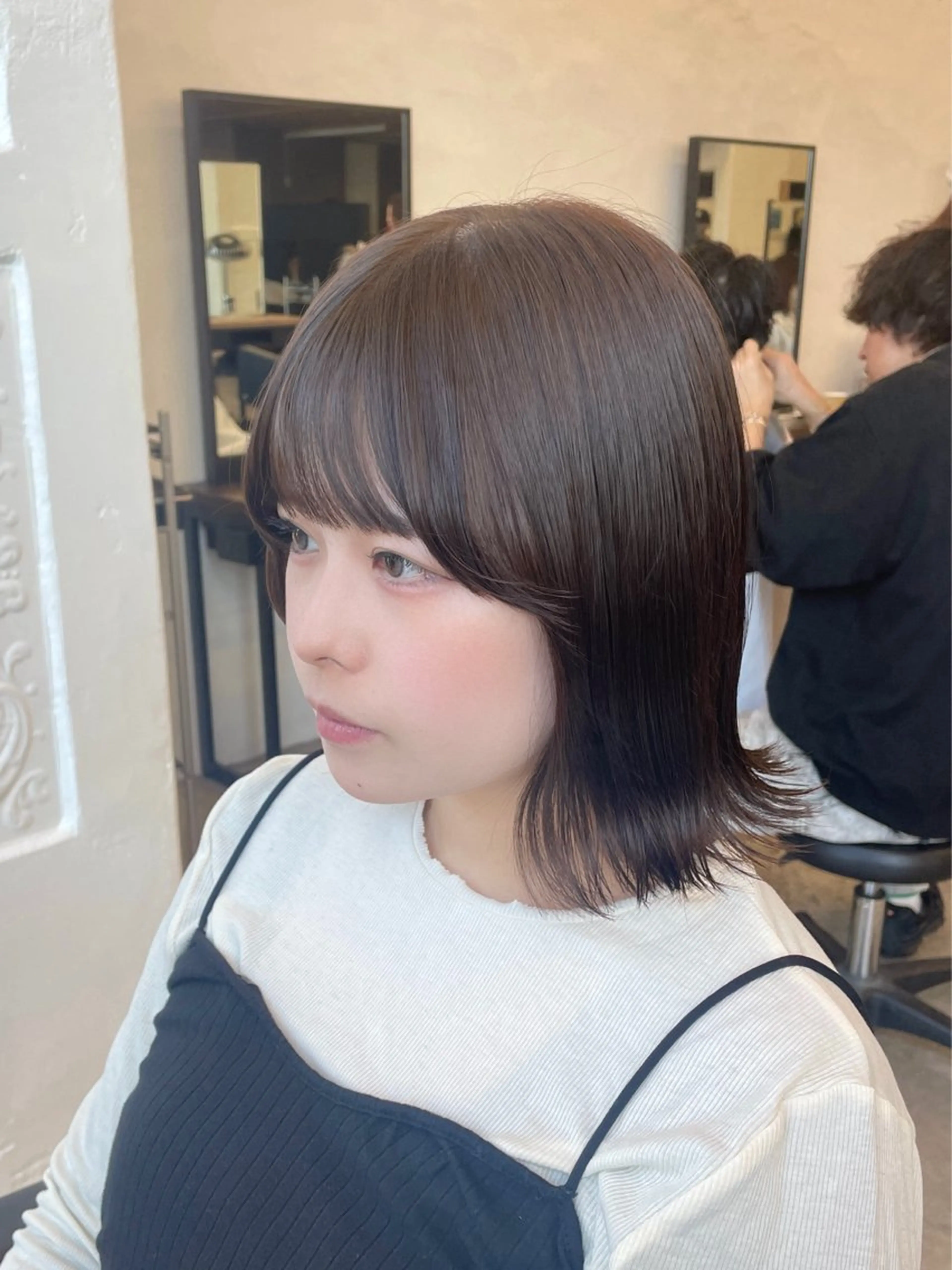 カラー ヘアカラー トリートメント 暖色/透明感カラー /nanami🌼のヘアスタイル