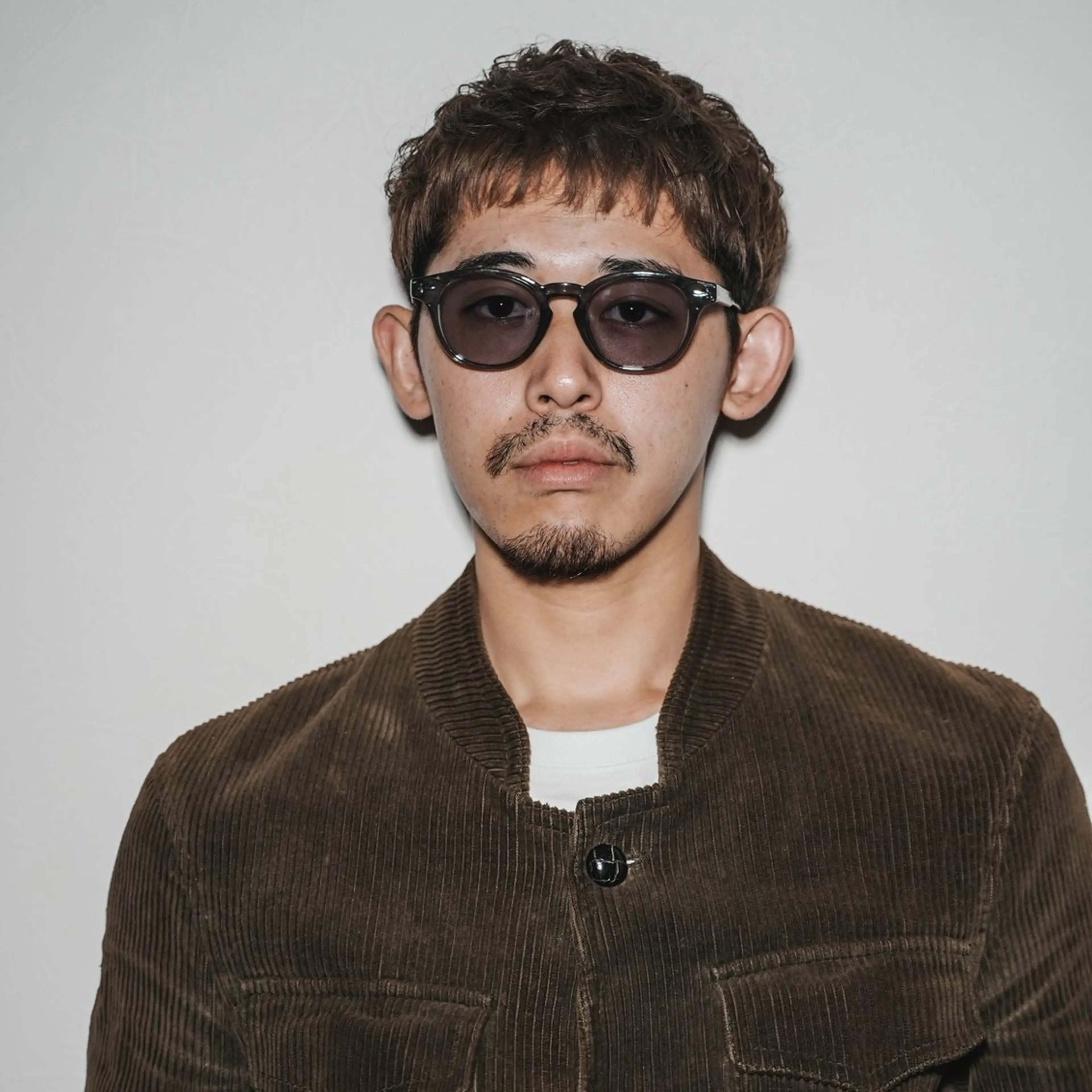 ショート カラー パーマ メンズ 渡邉 聖希のヘアスタイル