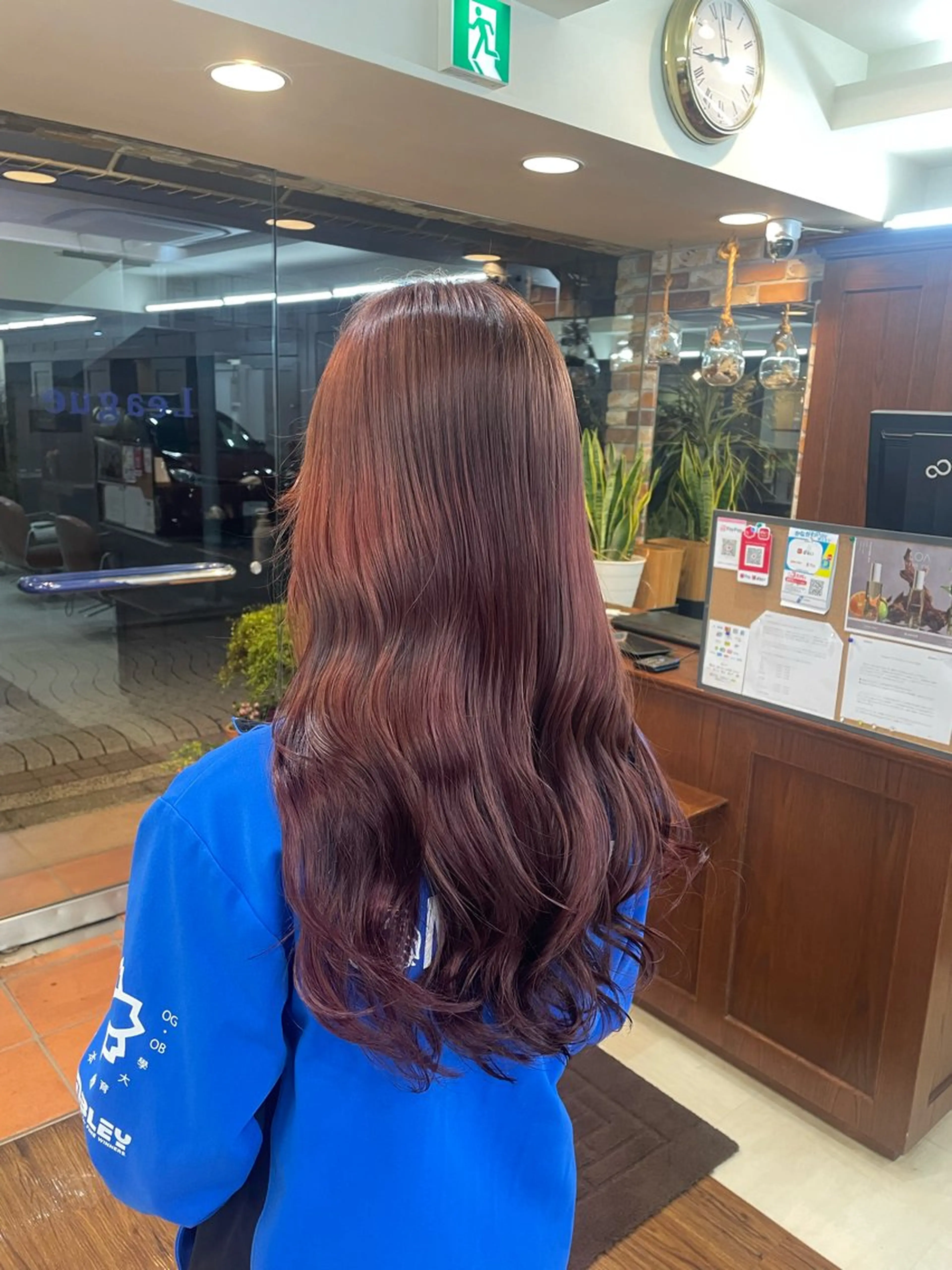 ロング カラー カット パーマ トリートメント "天使の輪"量産👑 溝の口/佐藤那都のヘアスタイル