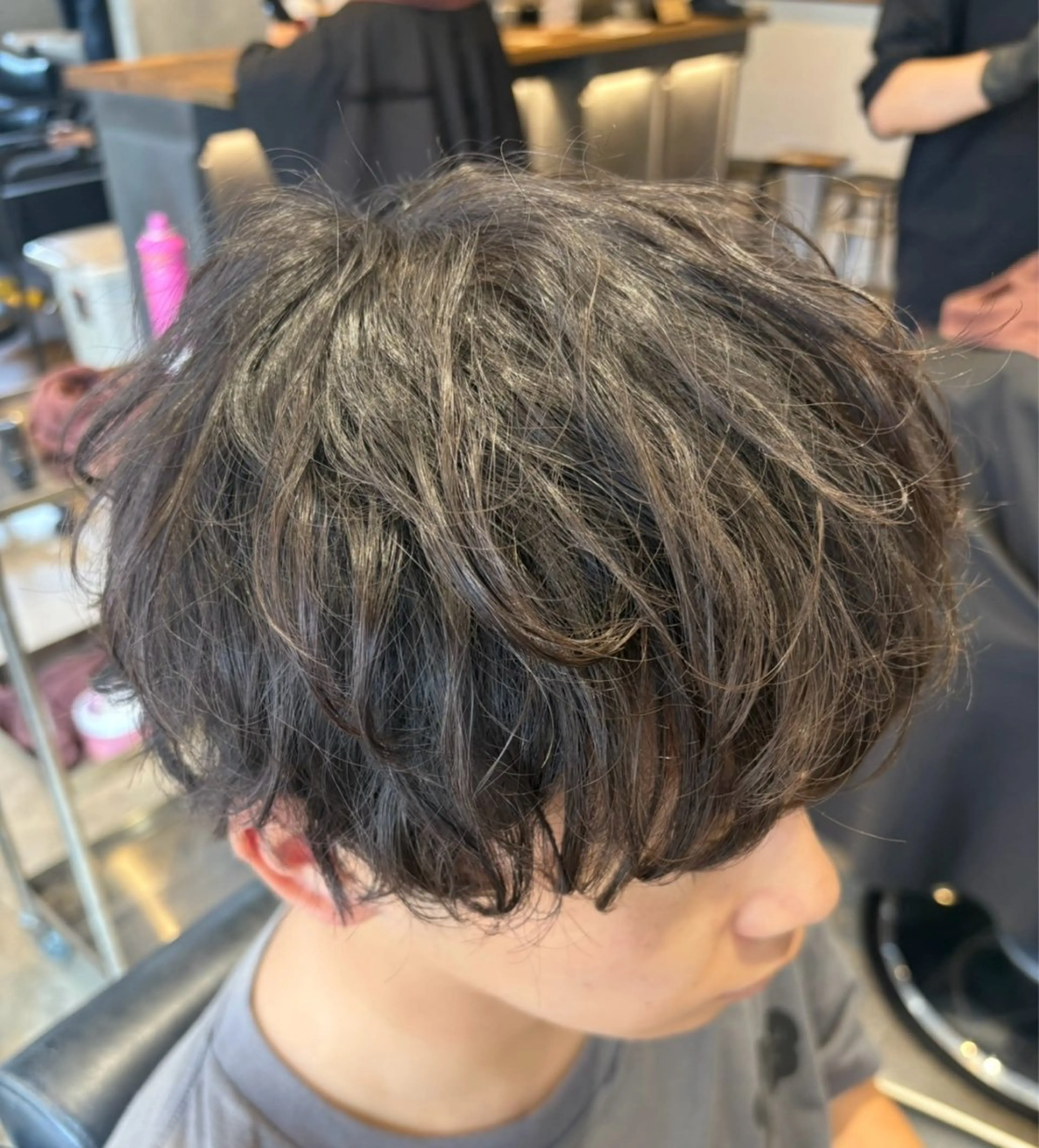 パーマ EIGHT MEN 池袋西口店所属・メンズパーマ特化 池袋西口　尾形　龍哉のヘアスタイル