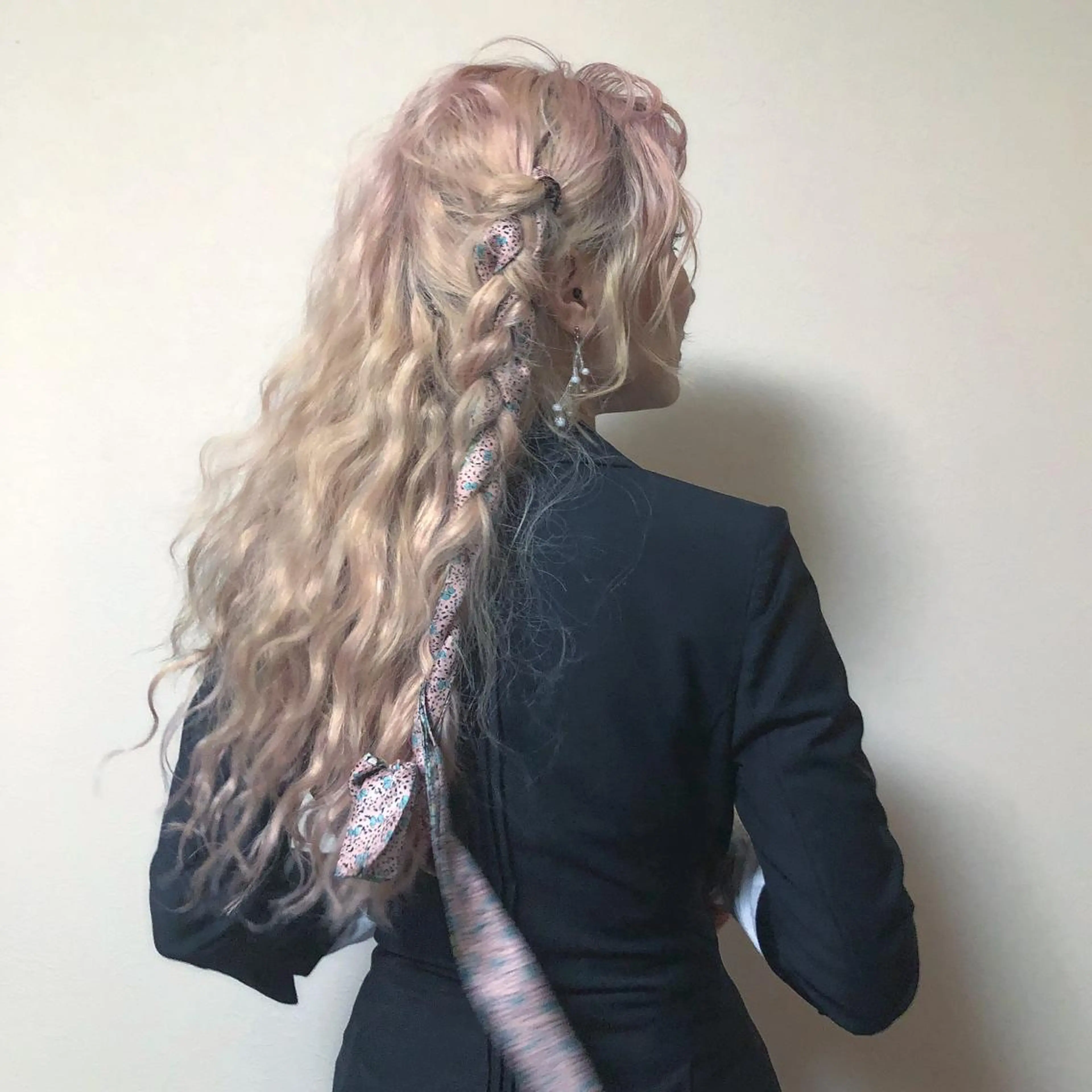 ロング カラー ヘアアレンジ ORIKA 美容室のヘアスタイル