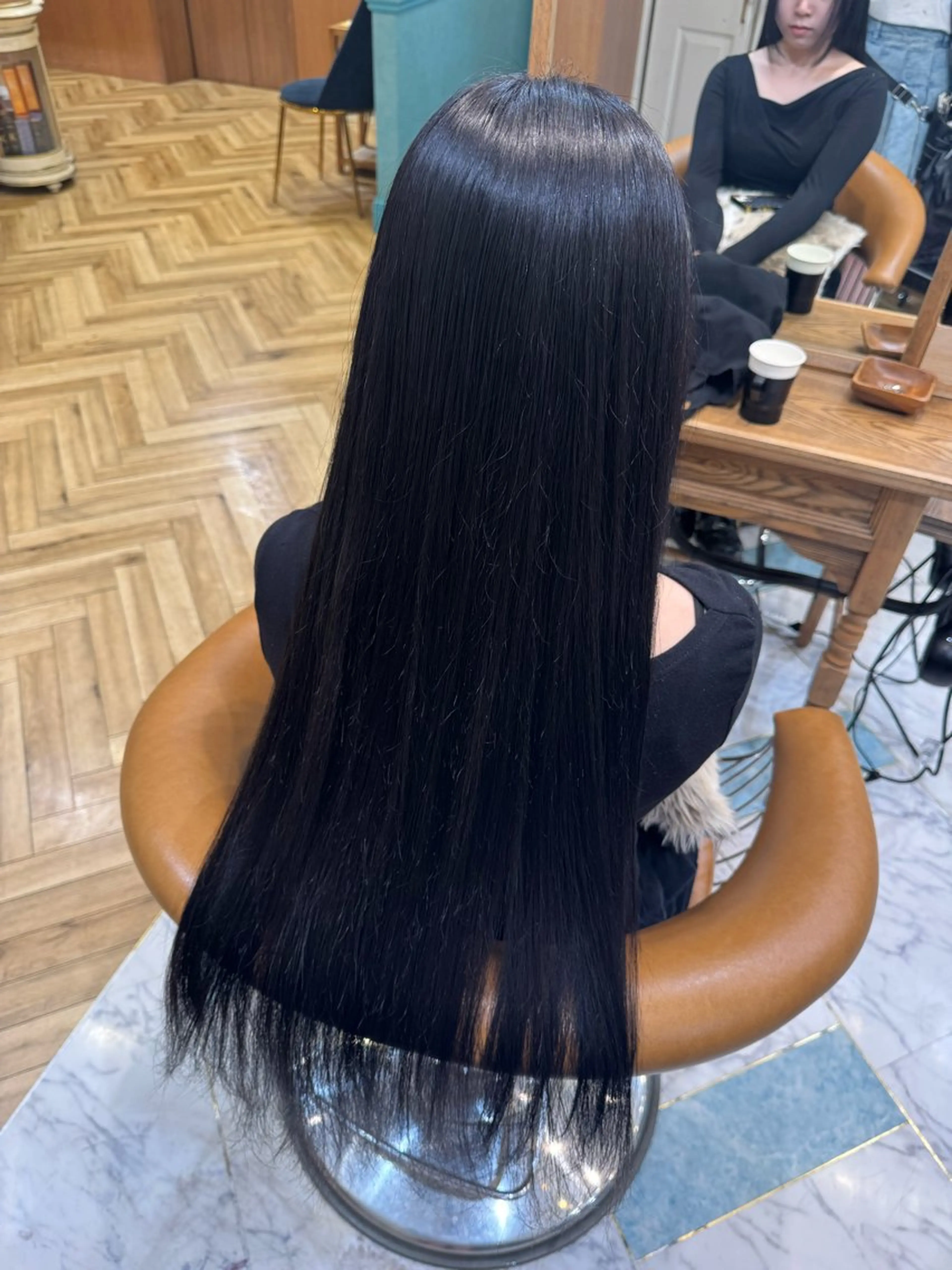 ブリーチなしワンカラー➕超音波トリートメント💇🏻‍♀️✨の写真