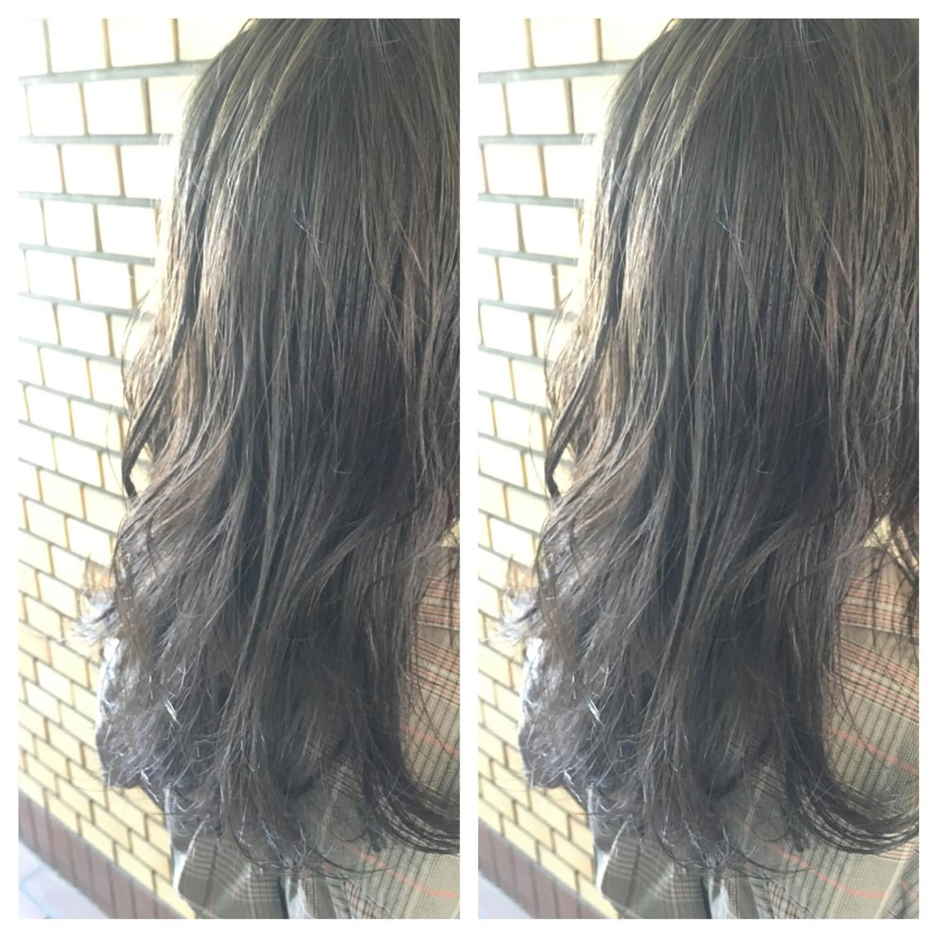 セミロング カラー サトウ レンマのヘアスタイル