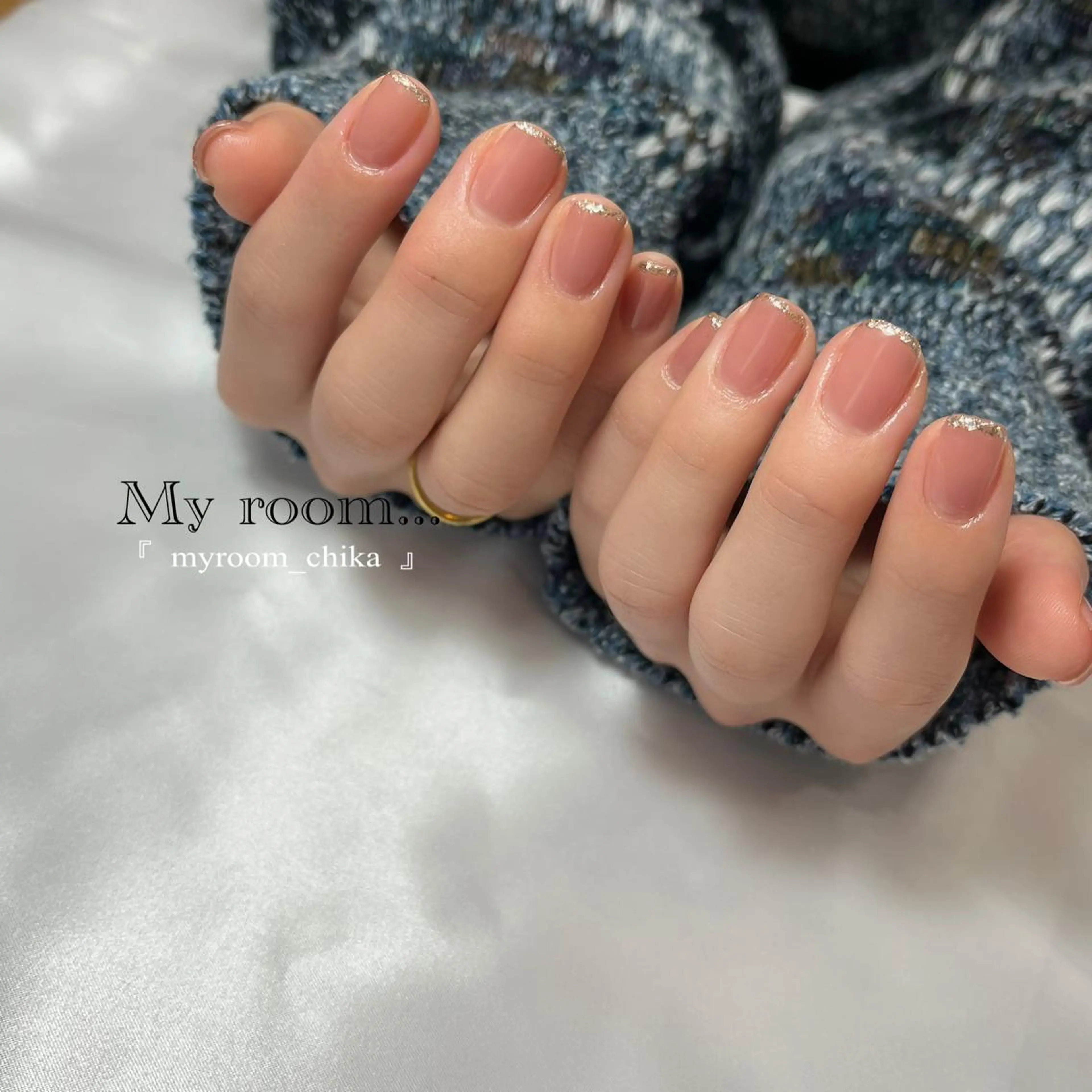 ネイル ラメ(グリッター) My room...所属・Amua.ハーブ 新宿御苑駅前のエステ・リラクイメージ