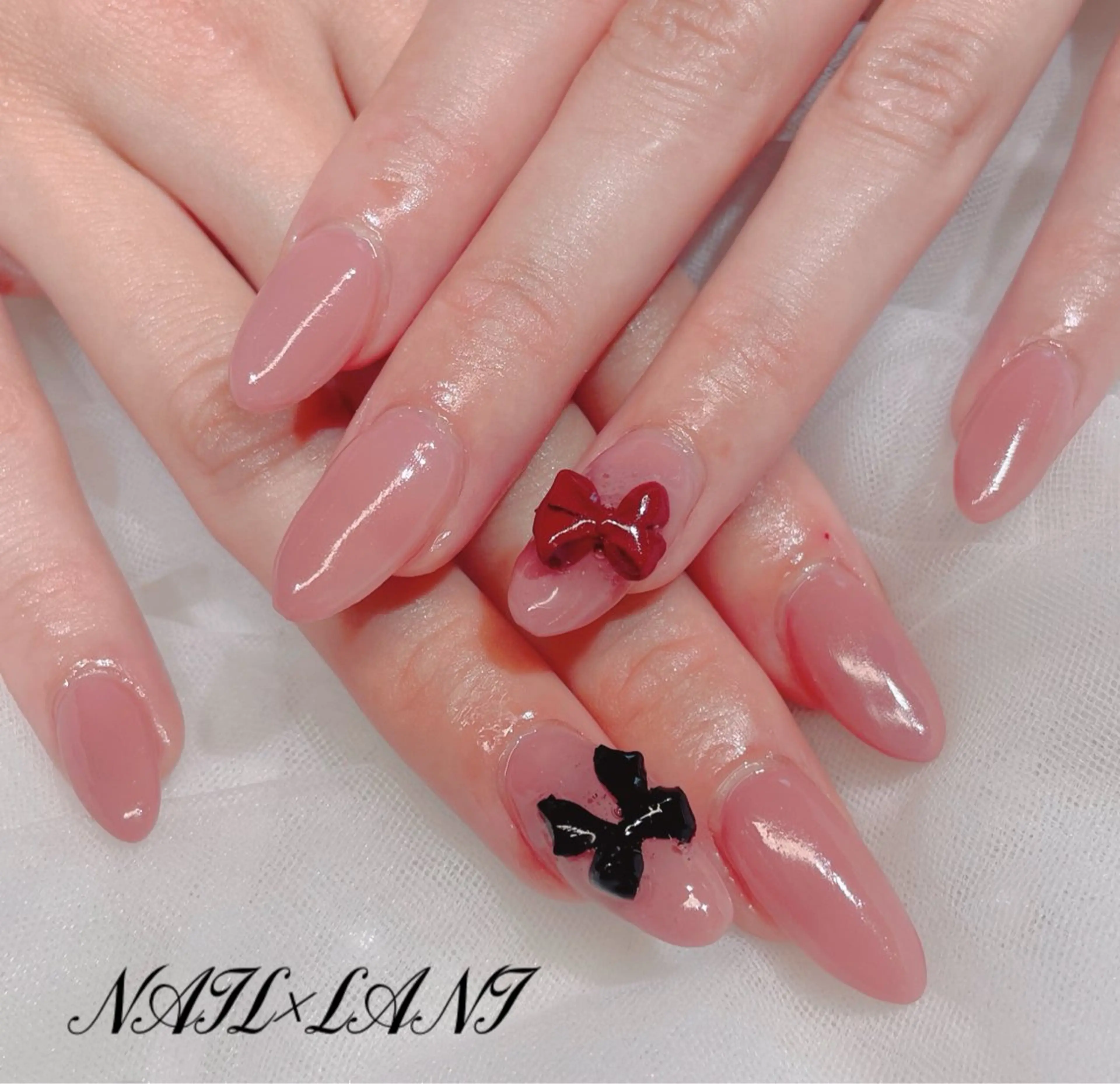 10月限定♡ハンドオフ込♡【10本可愛く長さだし🥰限定ワンカラー＆パーツ🎀2個無料】補足の確認お願い致します！の写真