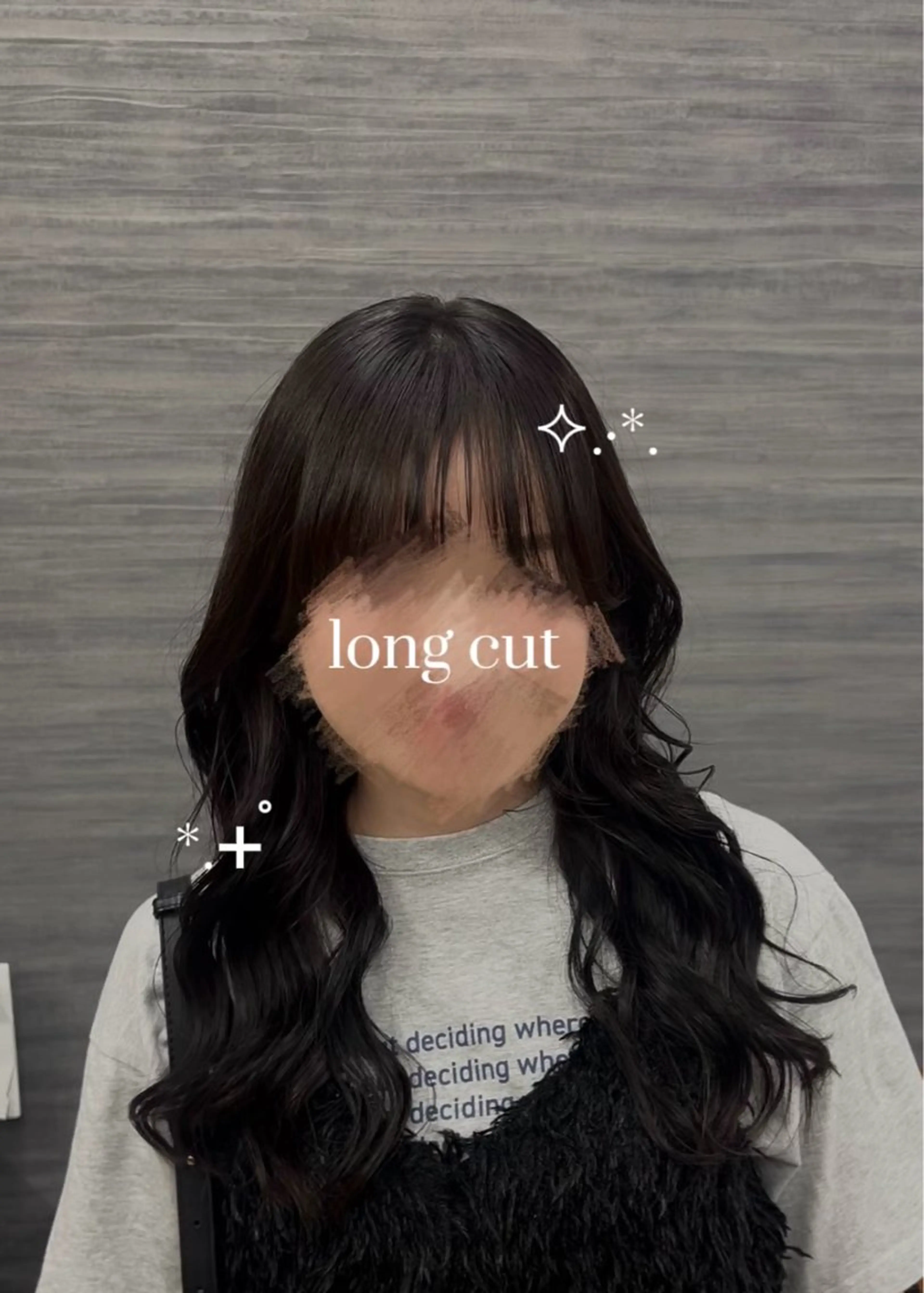 ロング 𝒌𝒂𝒓𝒊𝒏 /大阪/韓国風🩵のヘアスタイル
