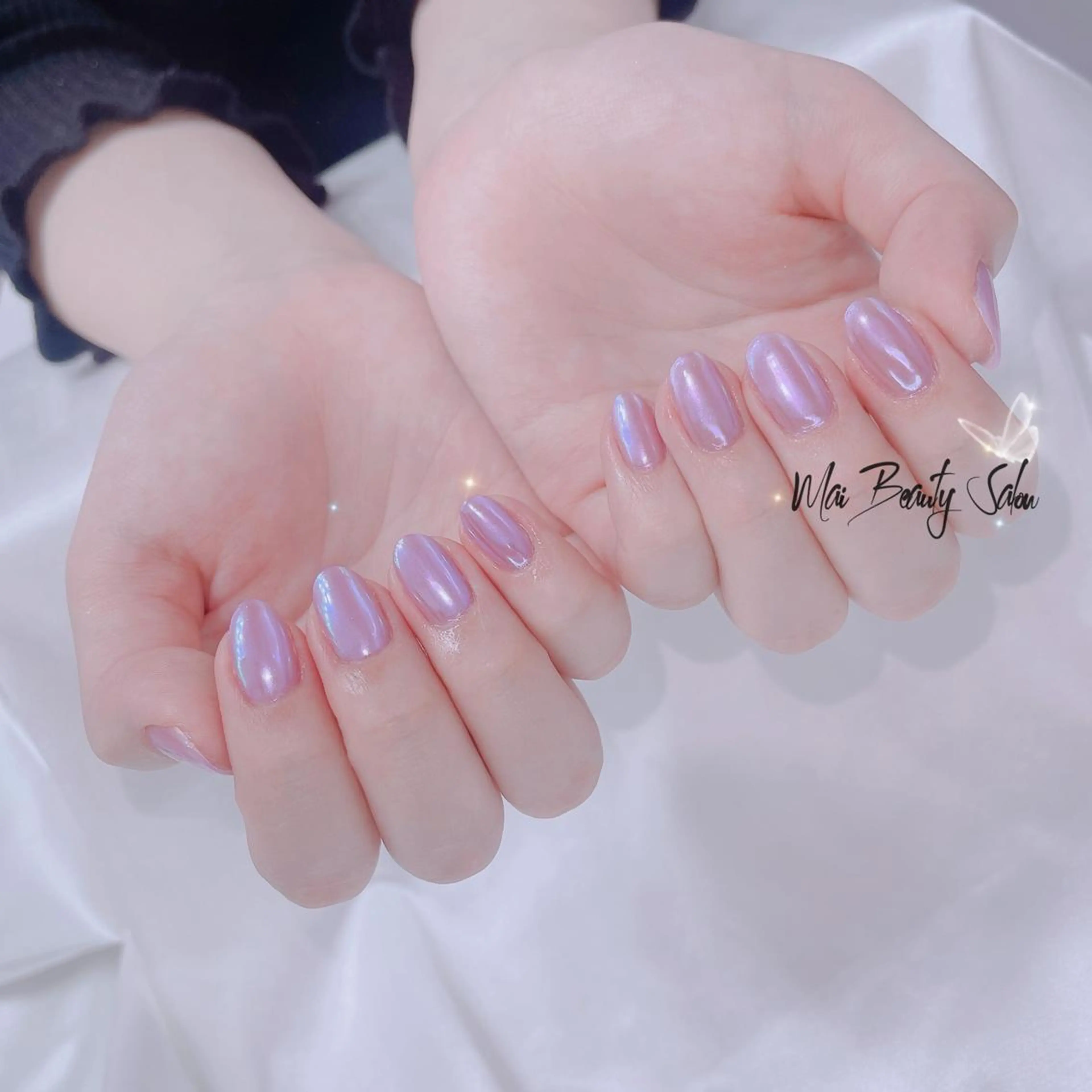 ネイル フットネイル ジェルネイル マグネットネイル パラジェル ワンホンネイル MaiBeauty Niのネイルデザイン