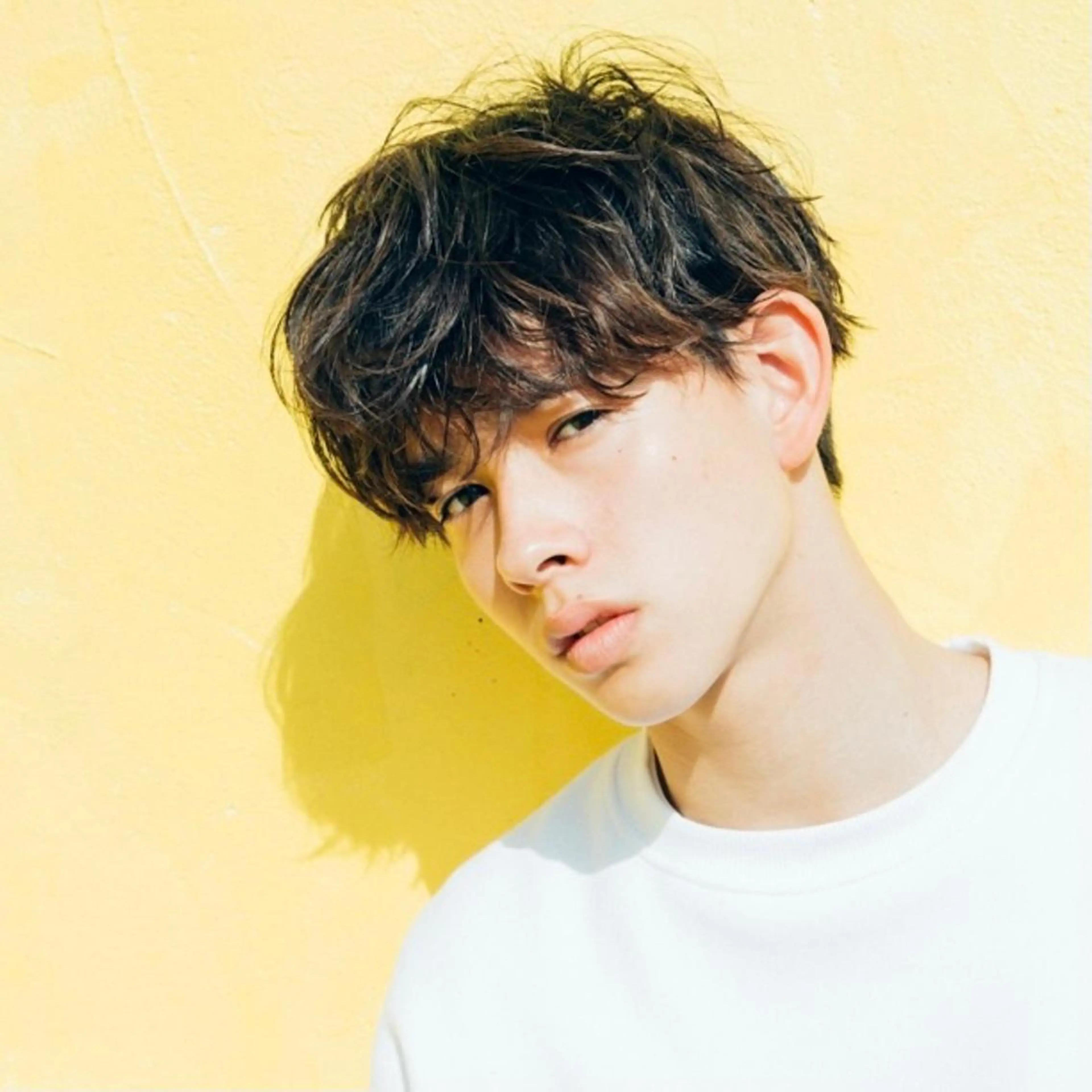 ショート パーマ メンズ カット パーマ ノグチ ナツコのヘアスタイル